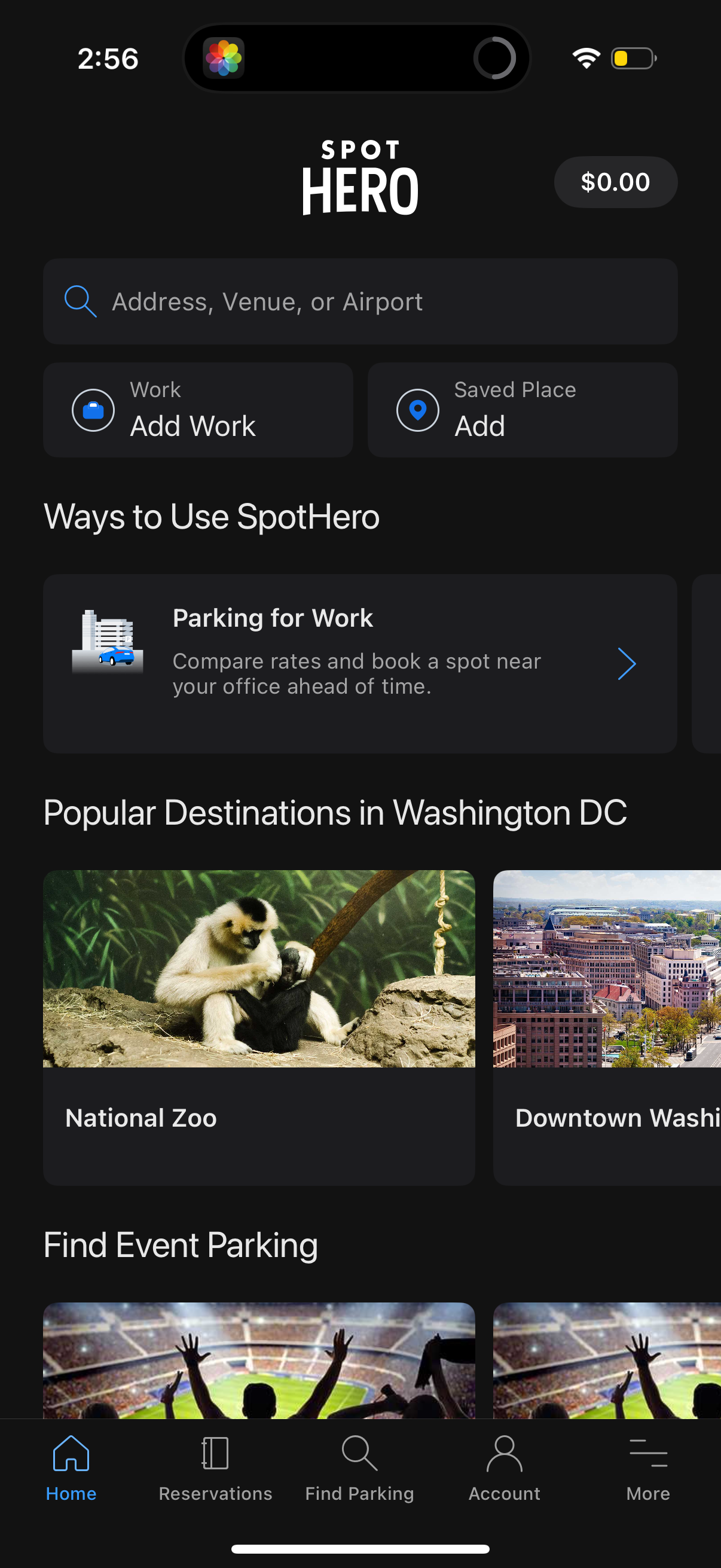 spothero app screenshot 11