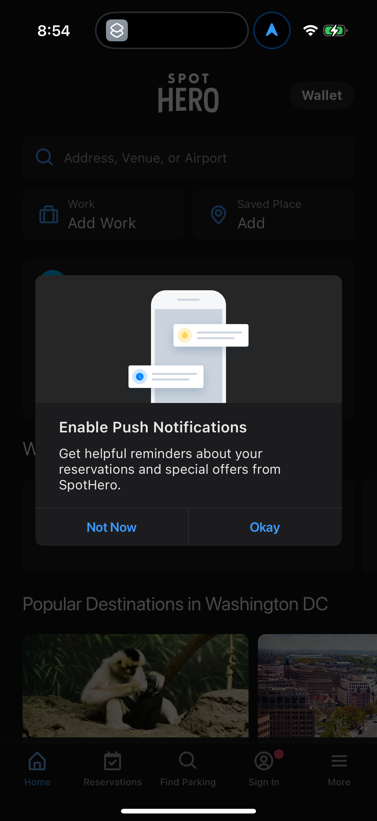 spothero app screenshot 5