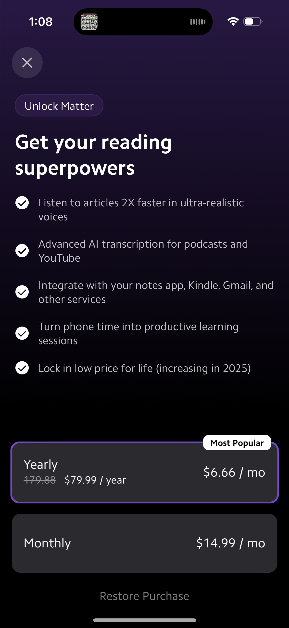 matter app screenshot 30