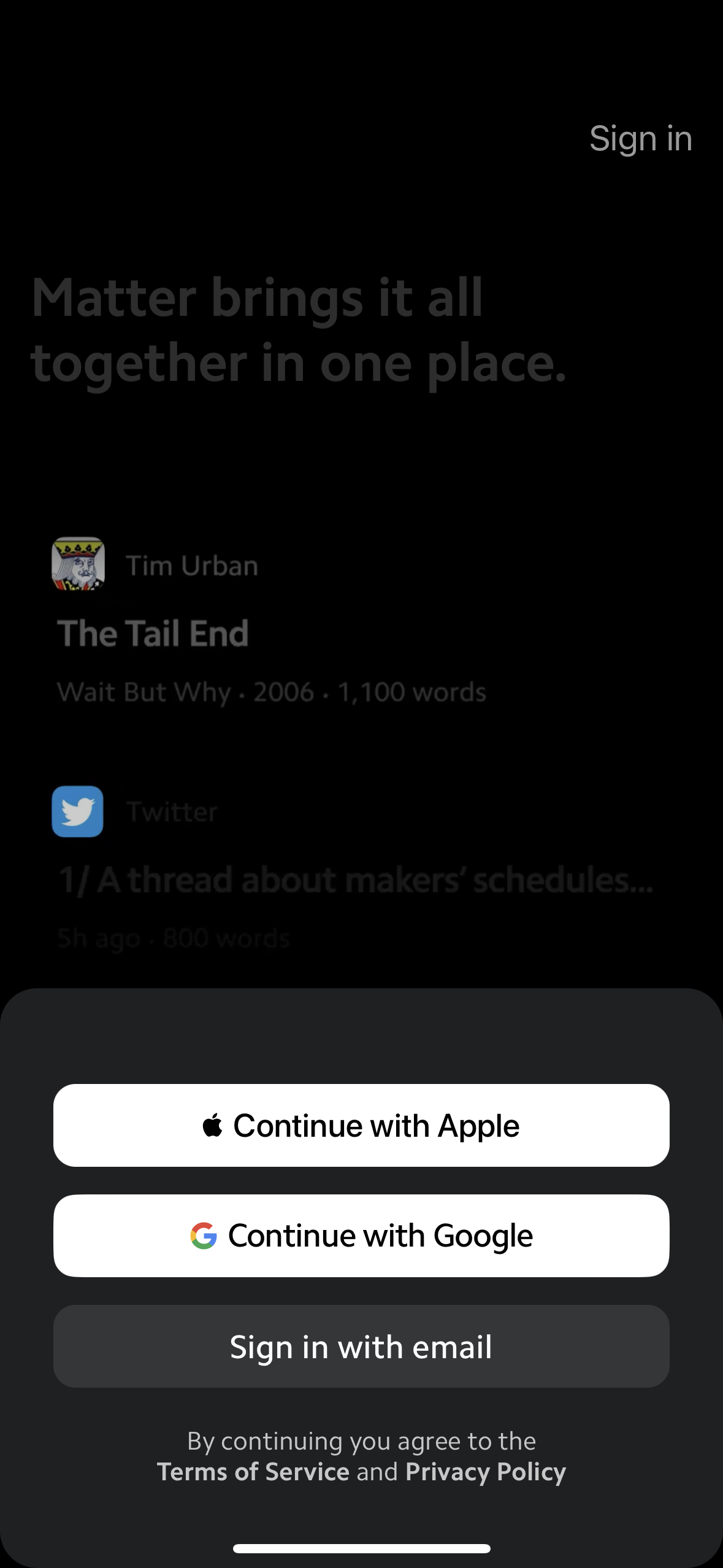 matter app screenshot 27