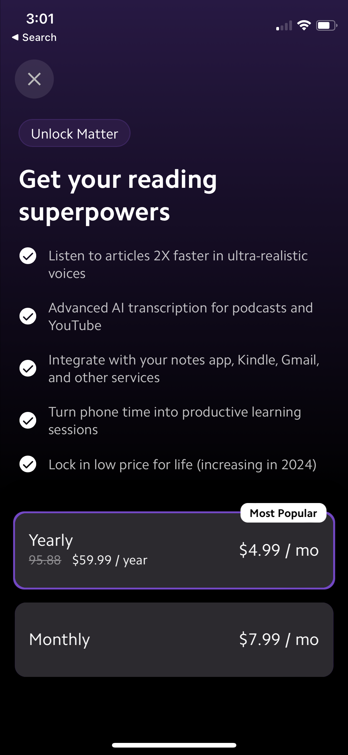 matter app screenshot 49