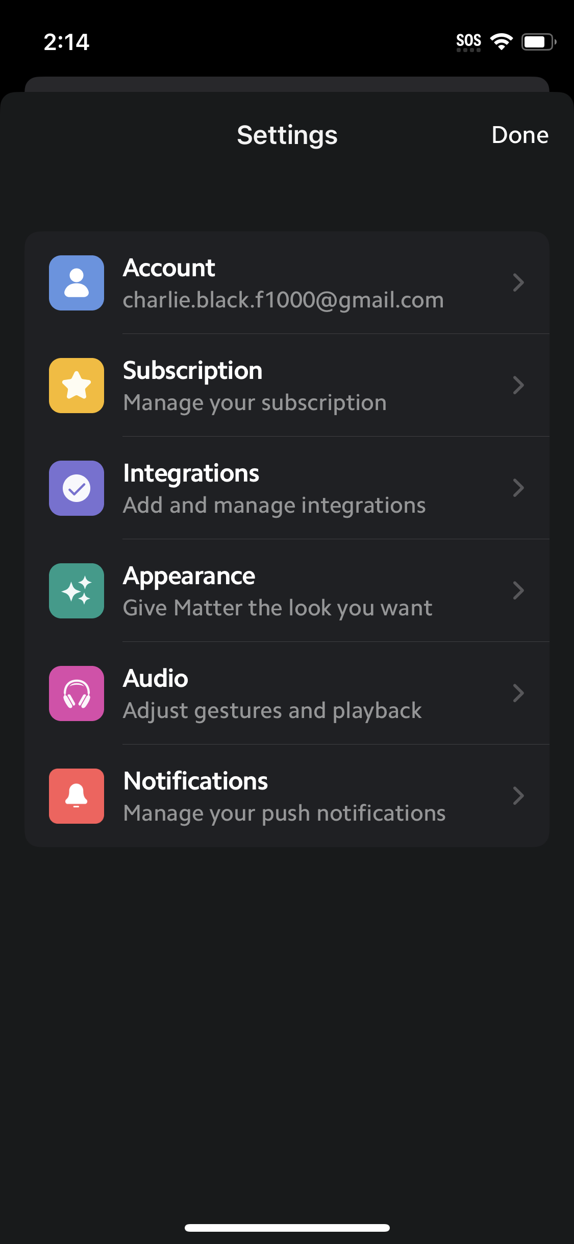 matter app screenshot 43