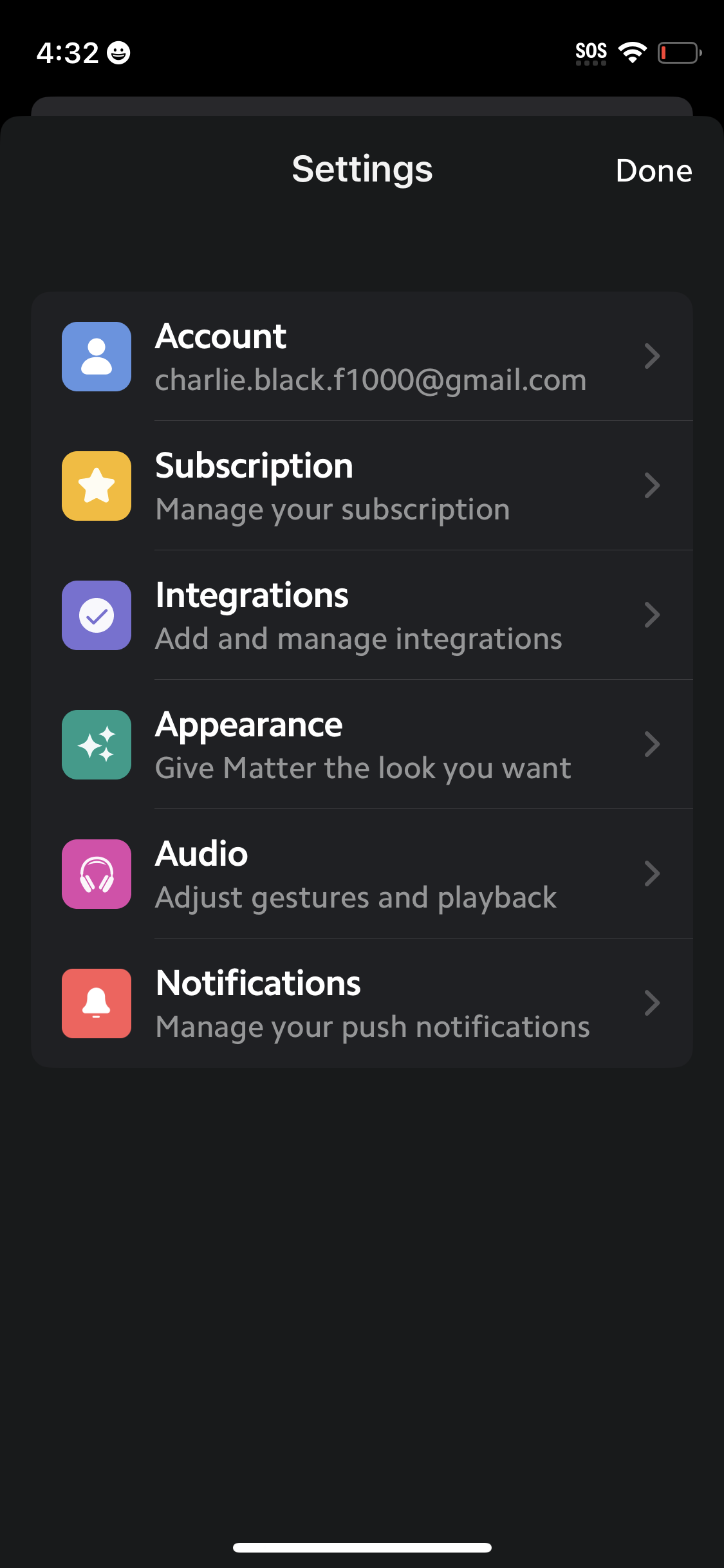 matter app screenshot 39