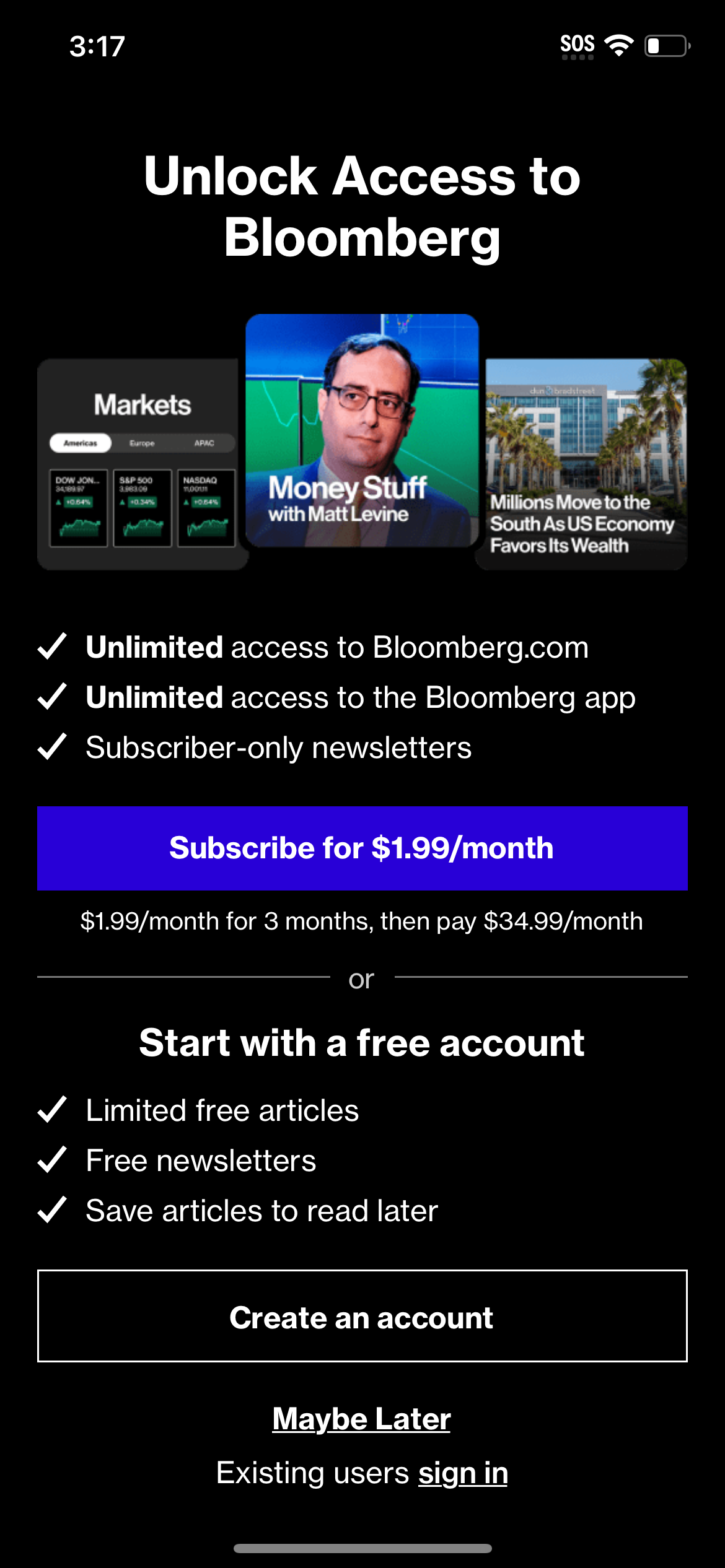 bloomberg app screenshot 28