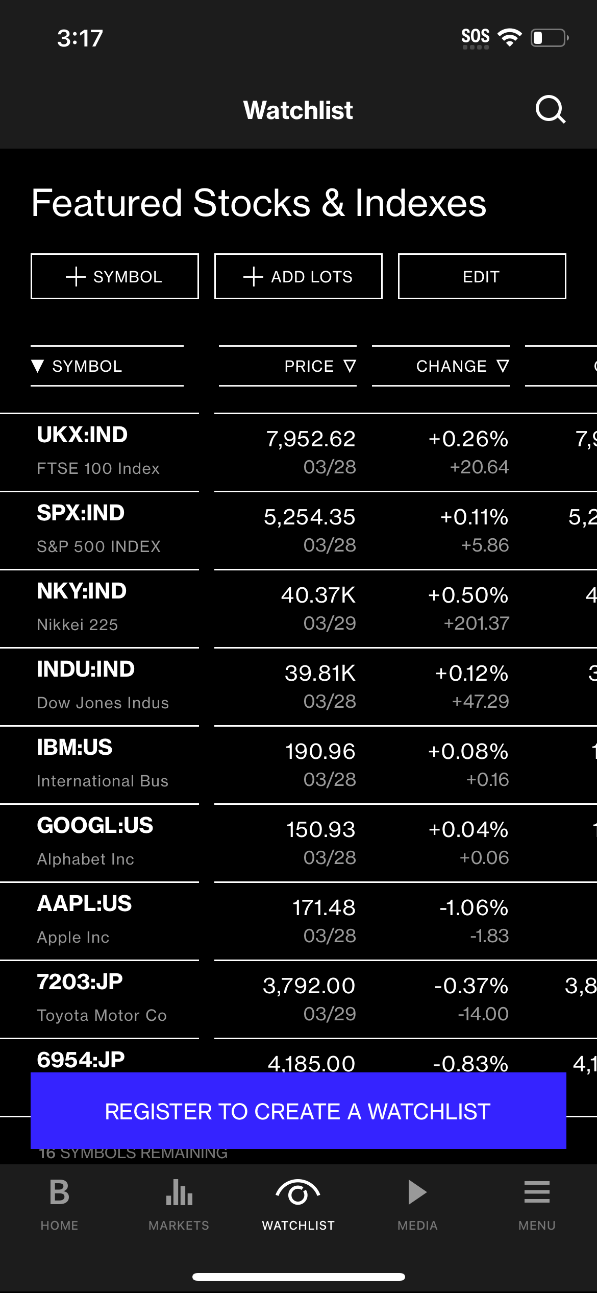 bloomberg app screenshot 26