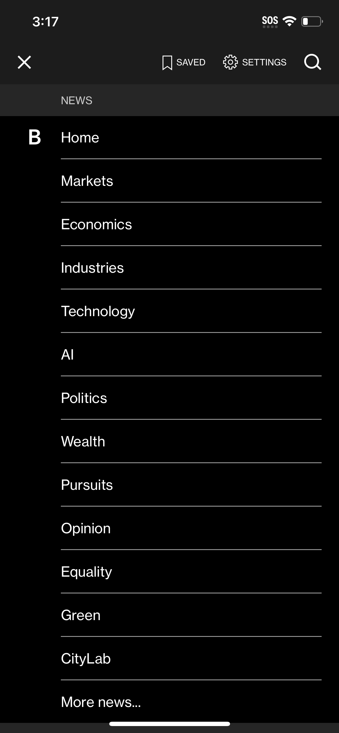 bloomberg app screenshot 24