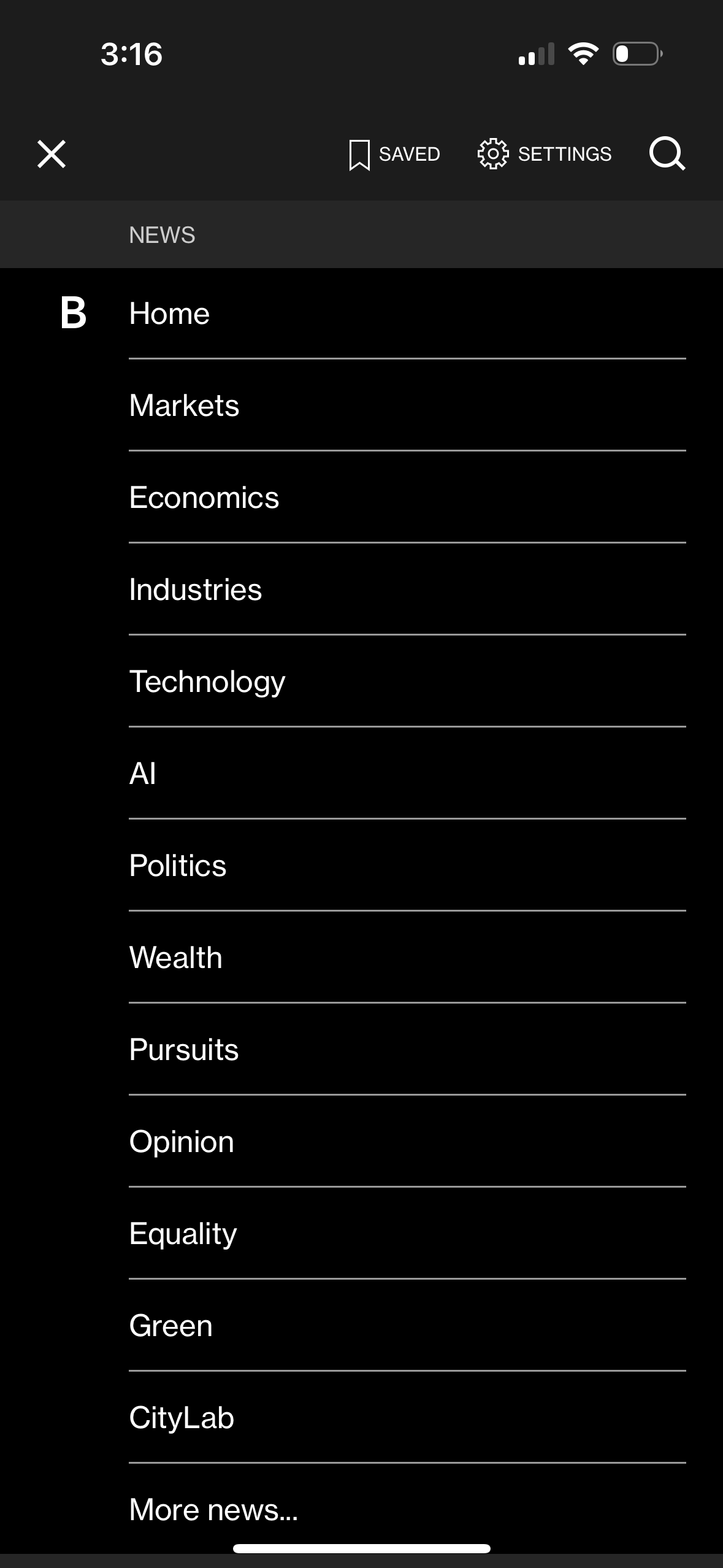 bloomberg app screenshot 29