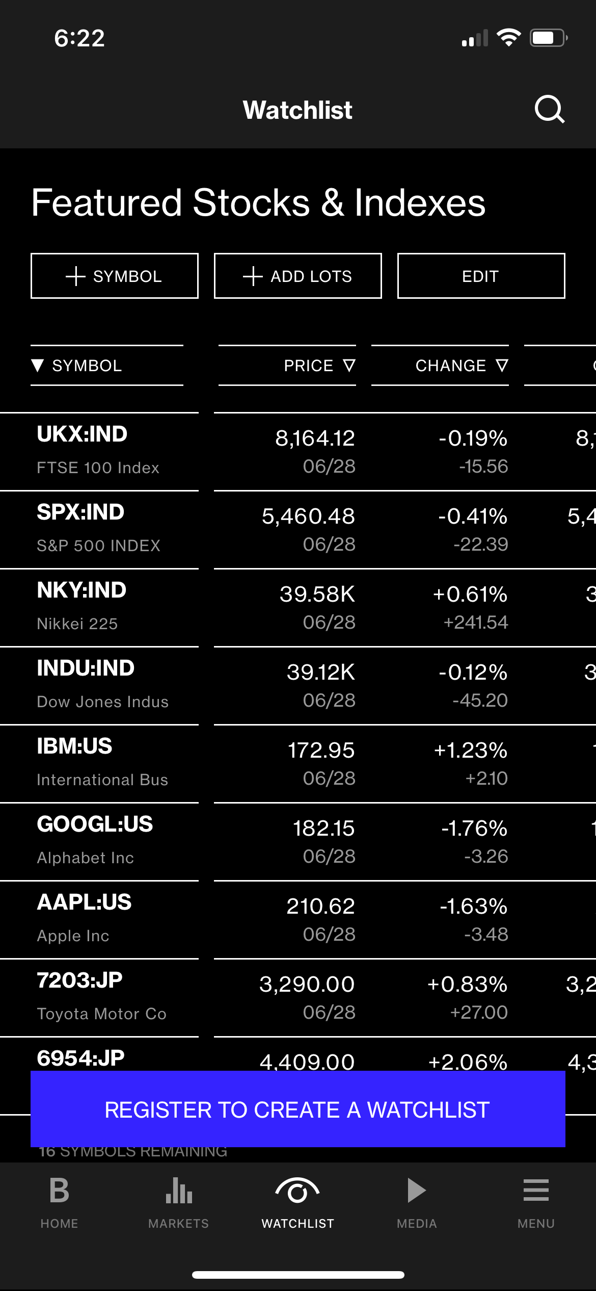 bloomberg app screenshot 15