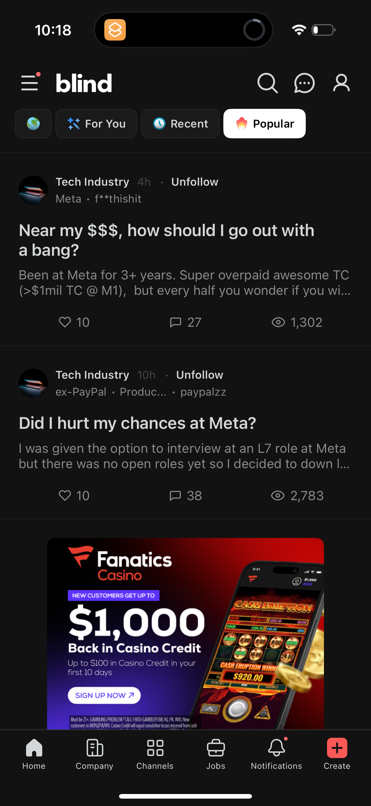 blind app screenshot 15