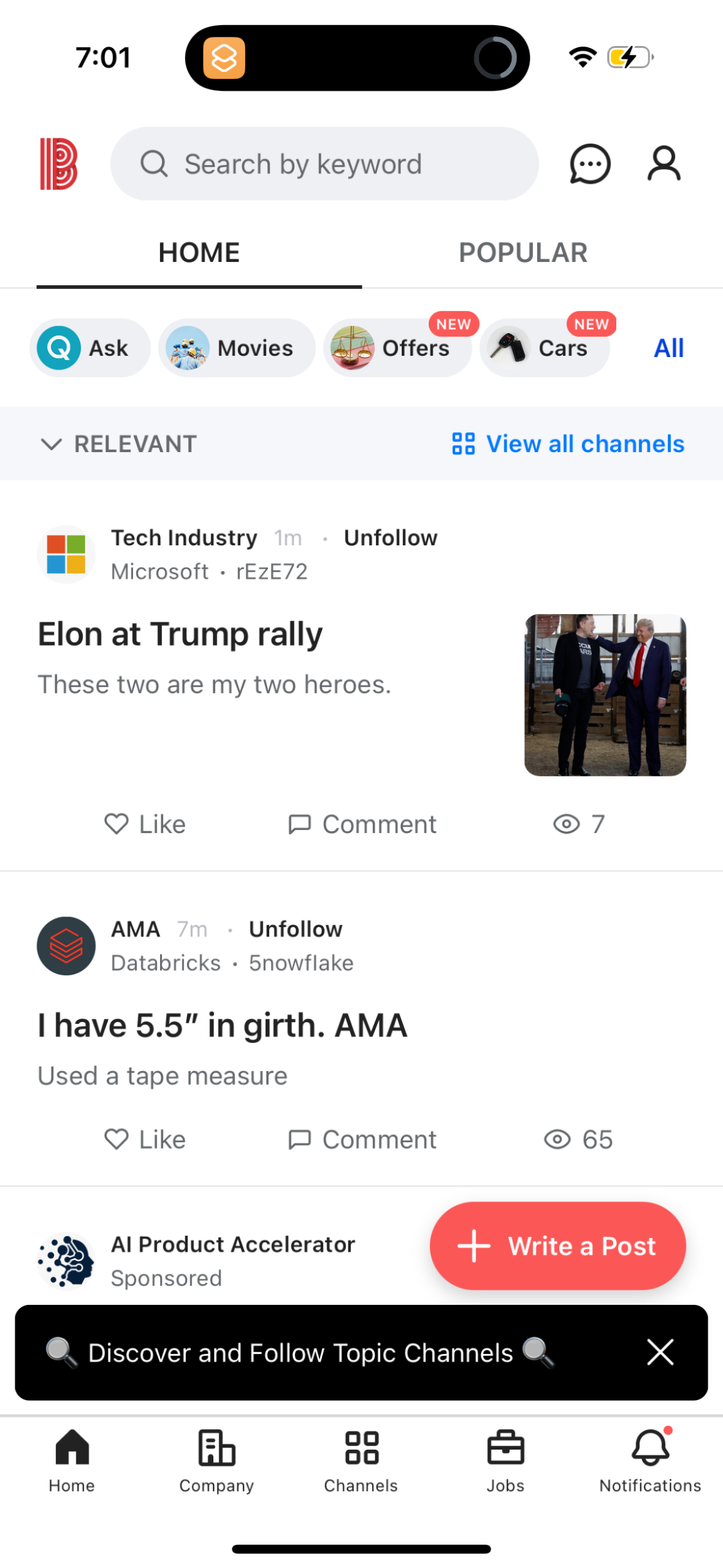 blind app screenshot 34