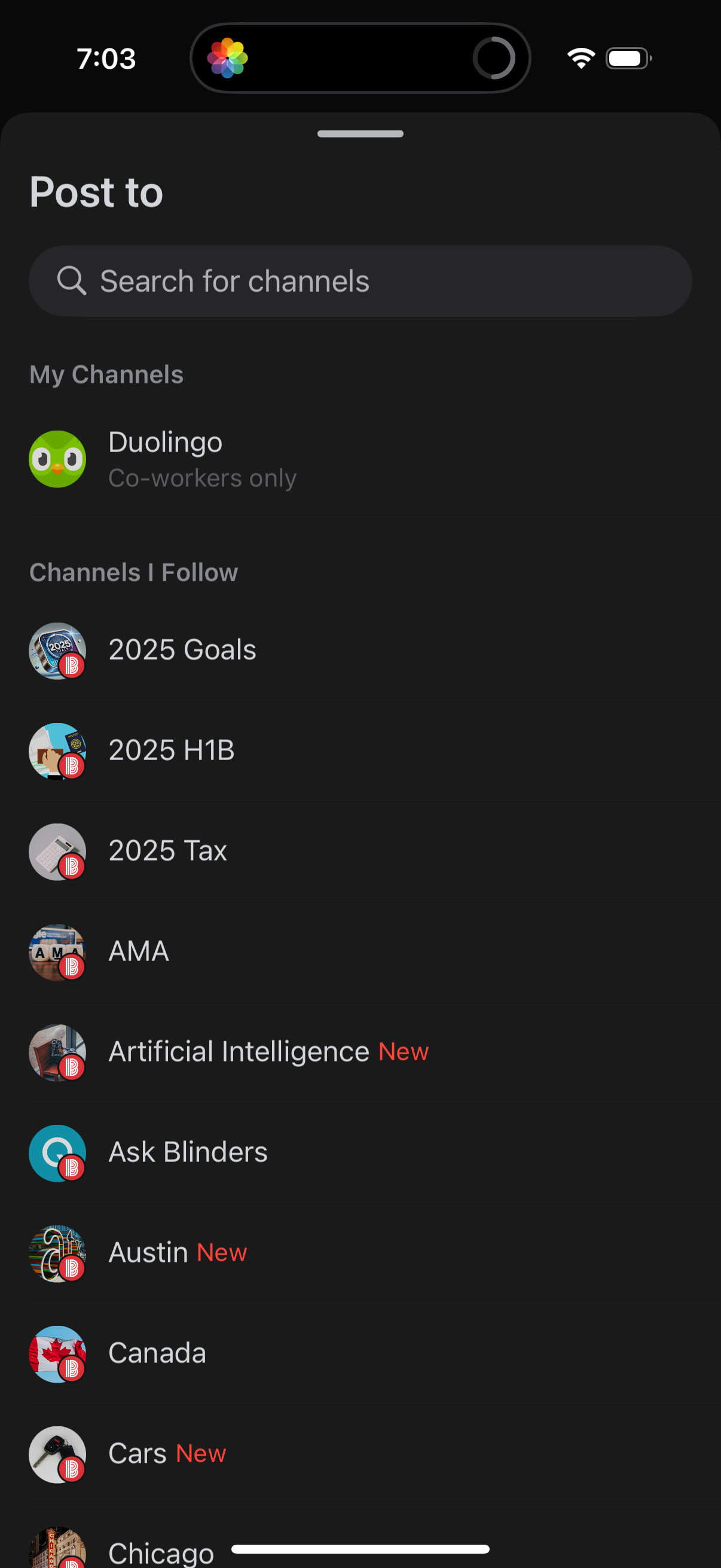 blind app screenshot 17