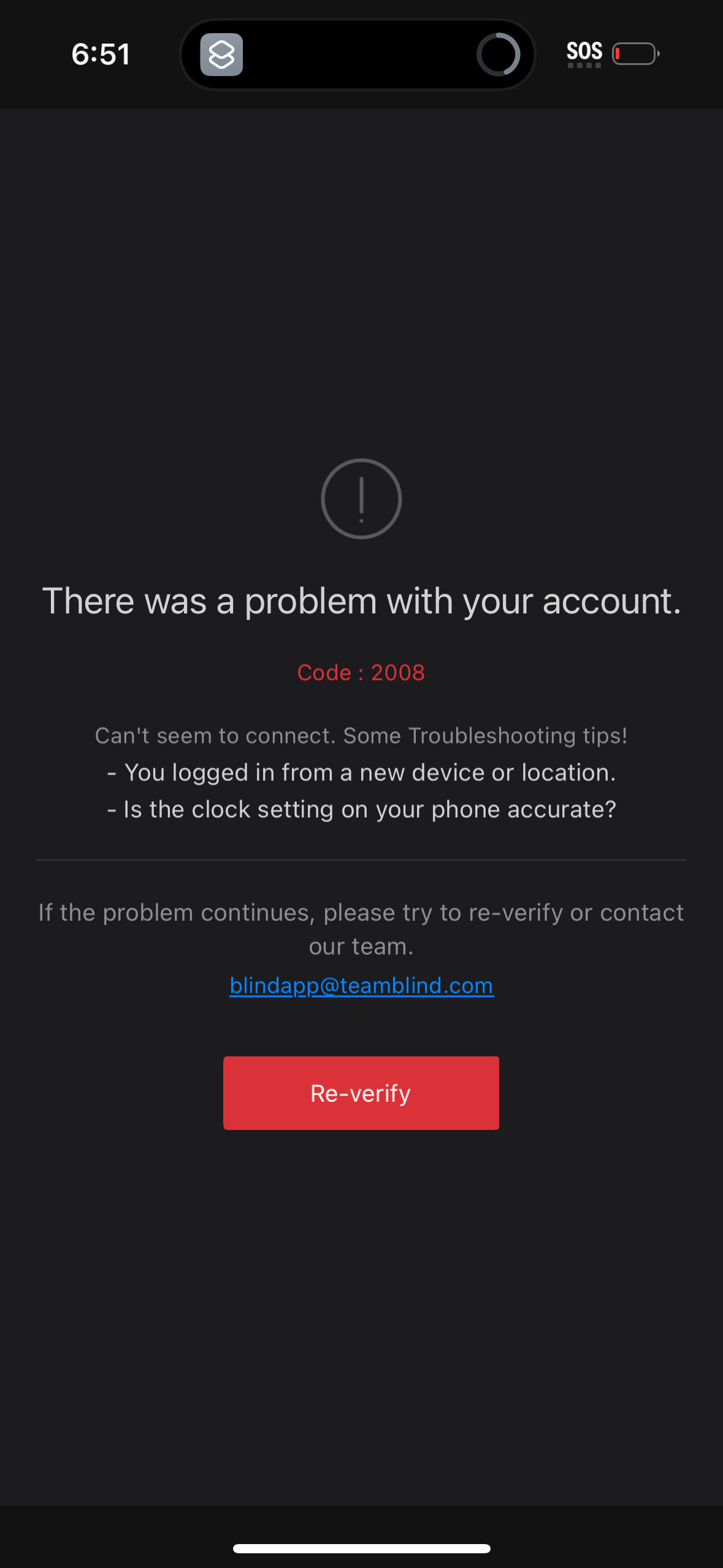 blind app screenshot 16
