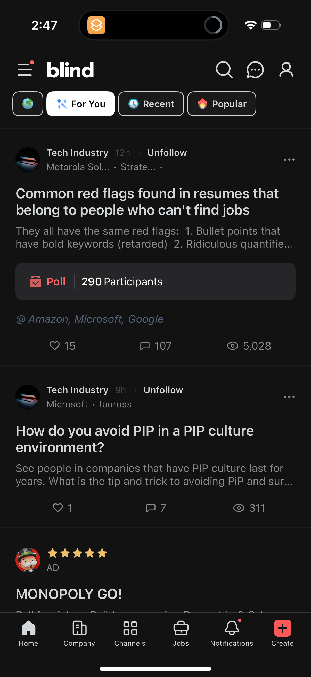 blind app screenshot 30