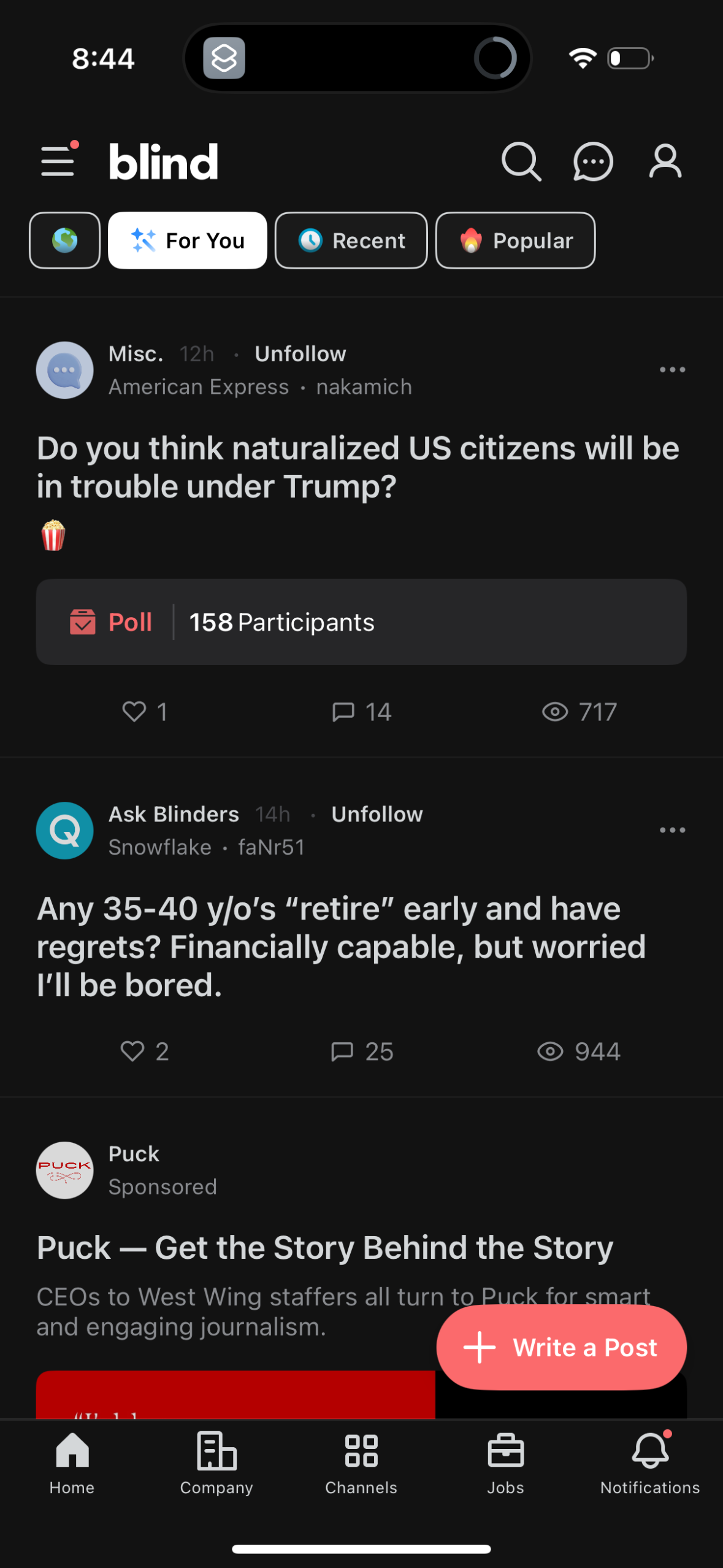 blind app screenshot 32