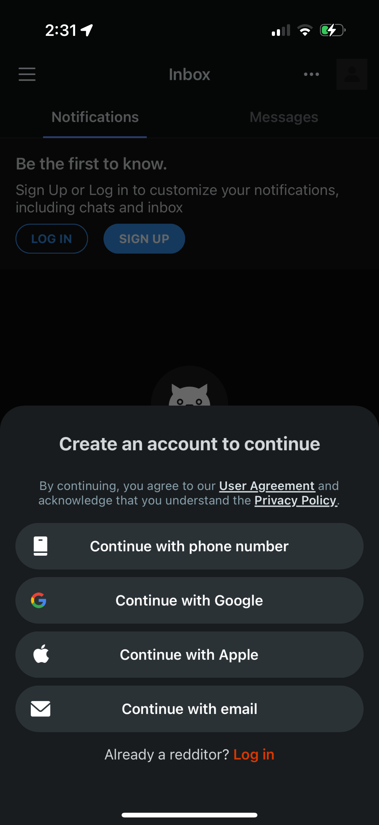 reddit app screenshot 22