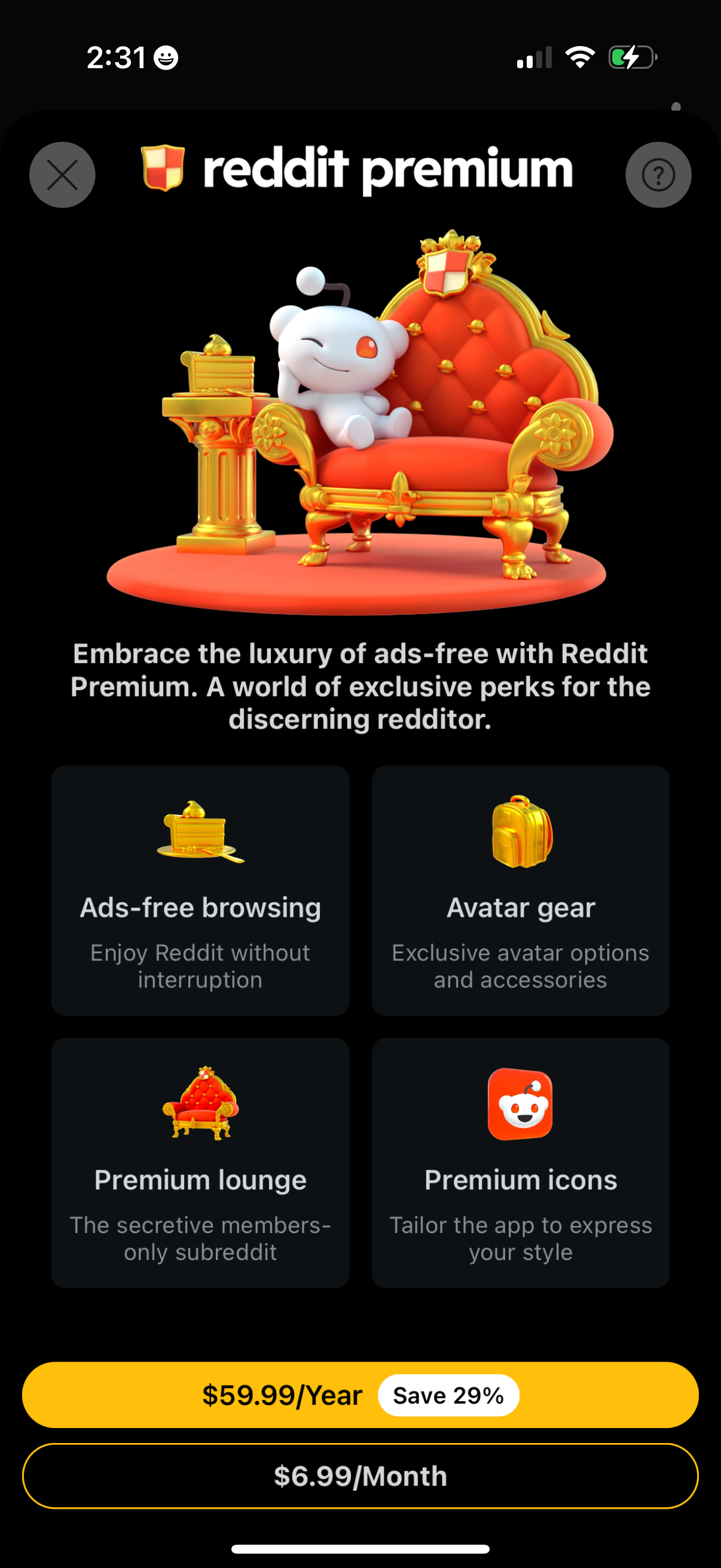 reddit app screenshot 20