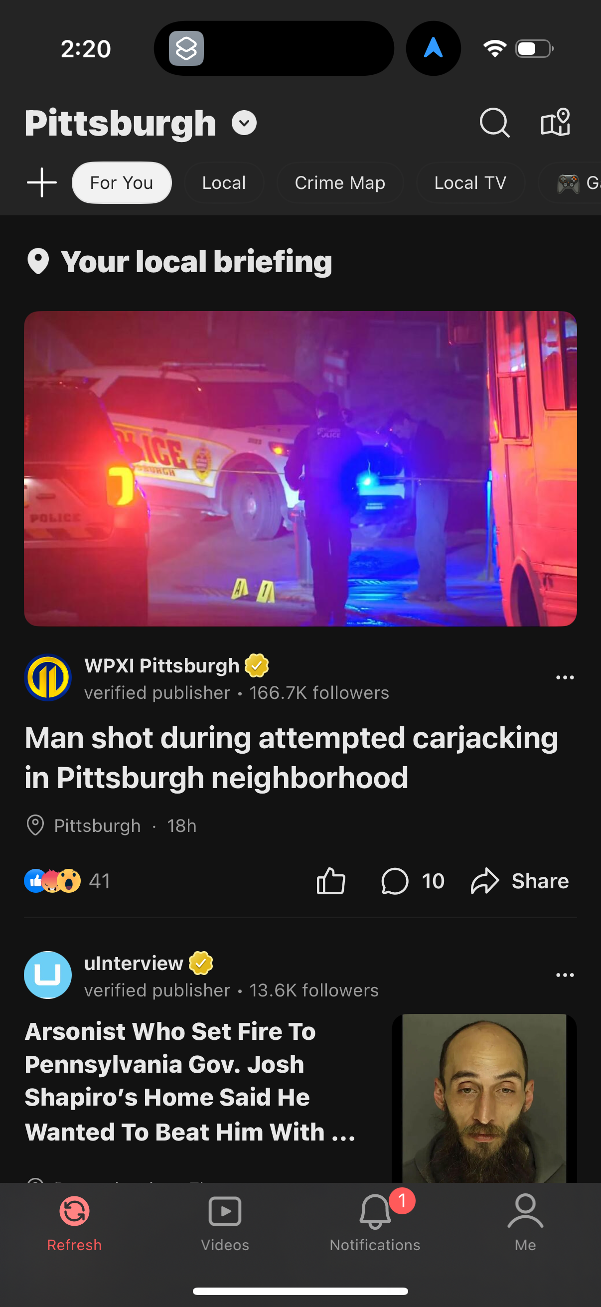 newsbreak app screenshot 2