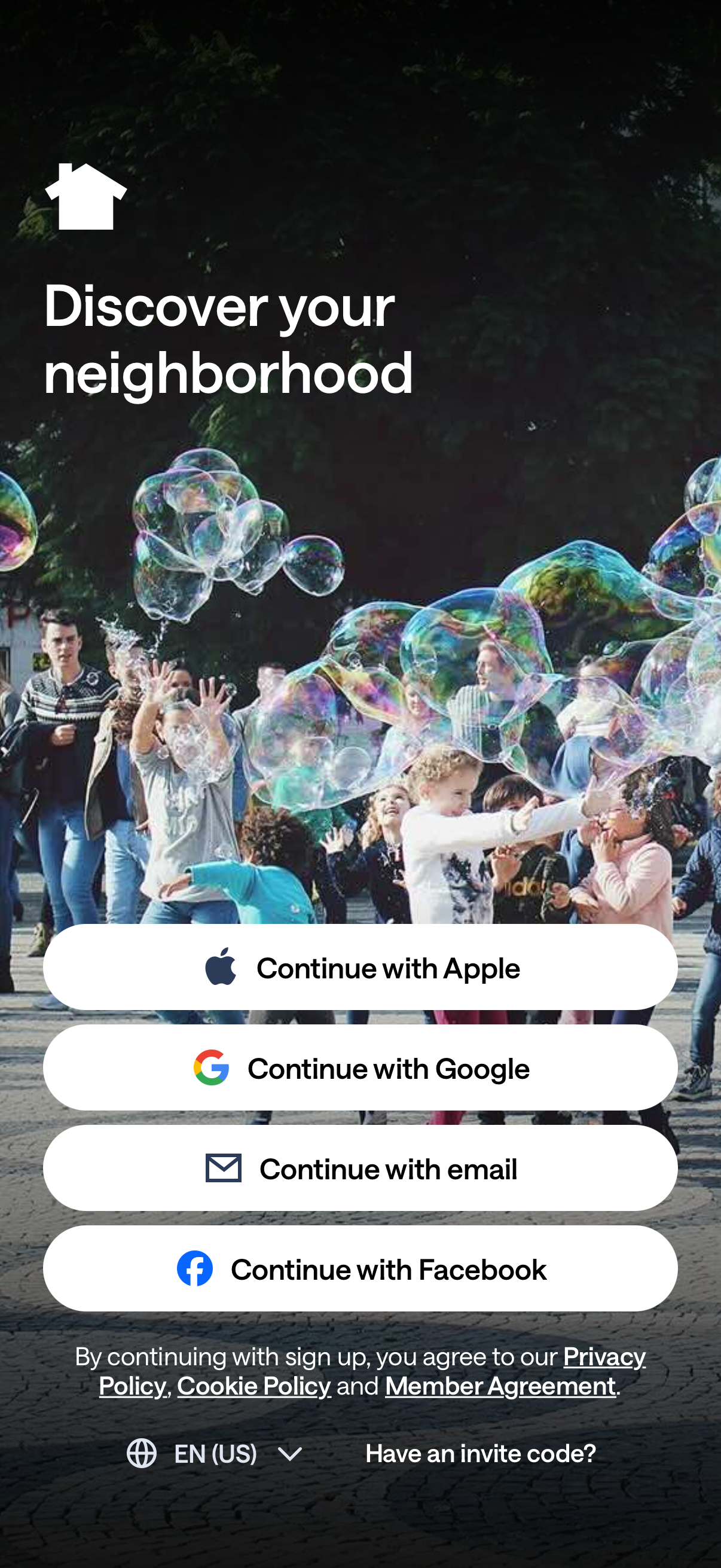 nextdoor app screenshot 1