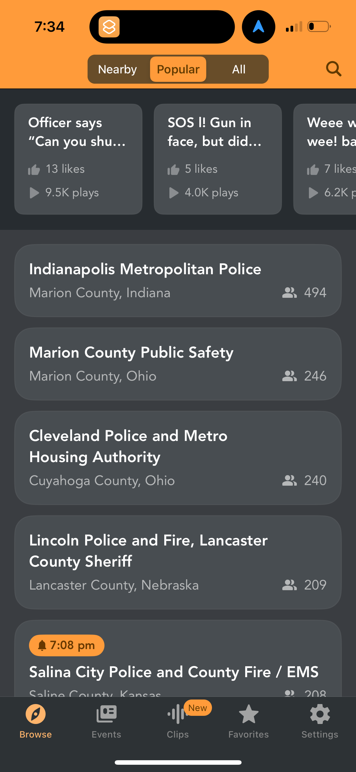 police-radio app screenshot 10