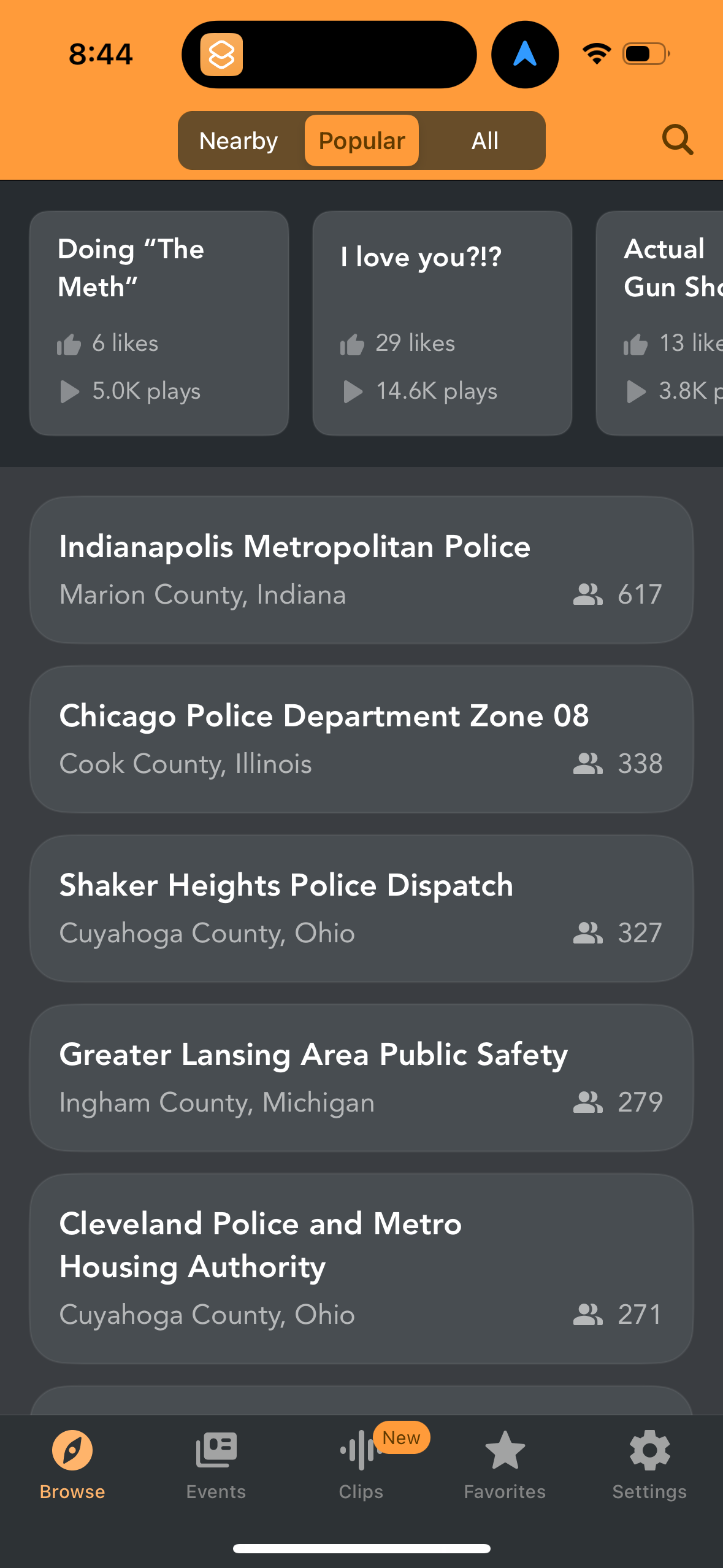 police-radio app screenshot 11