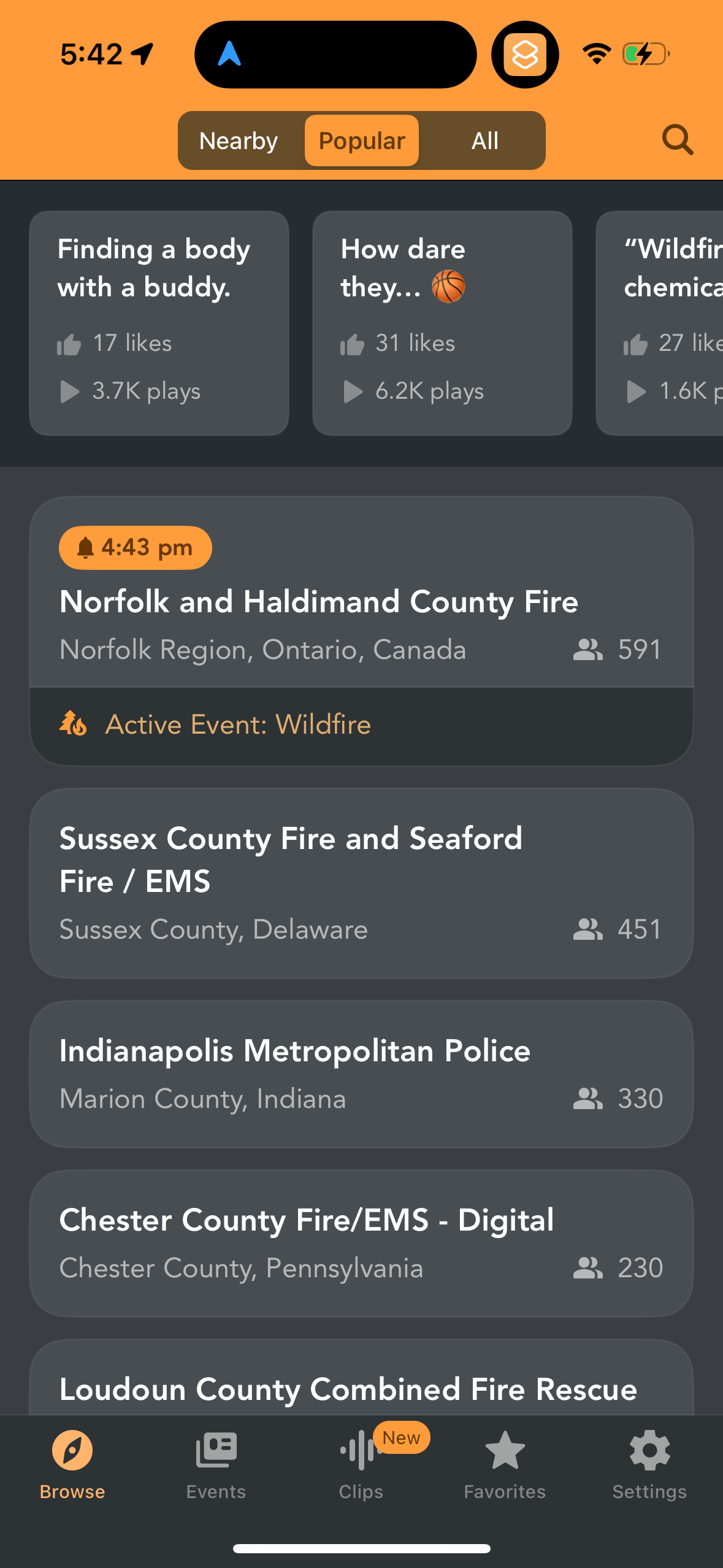 police-radio app screenshot 8