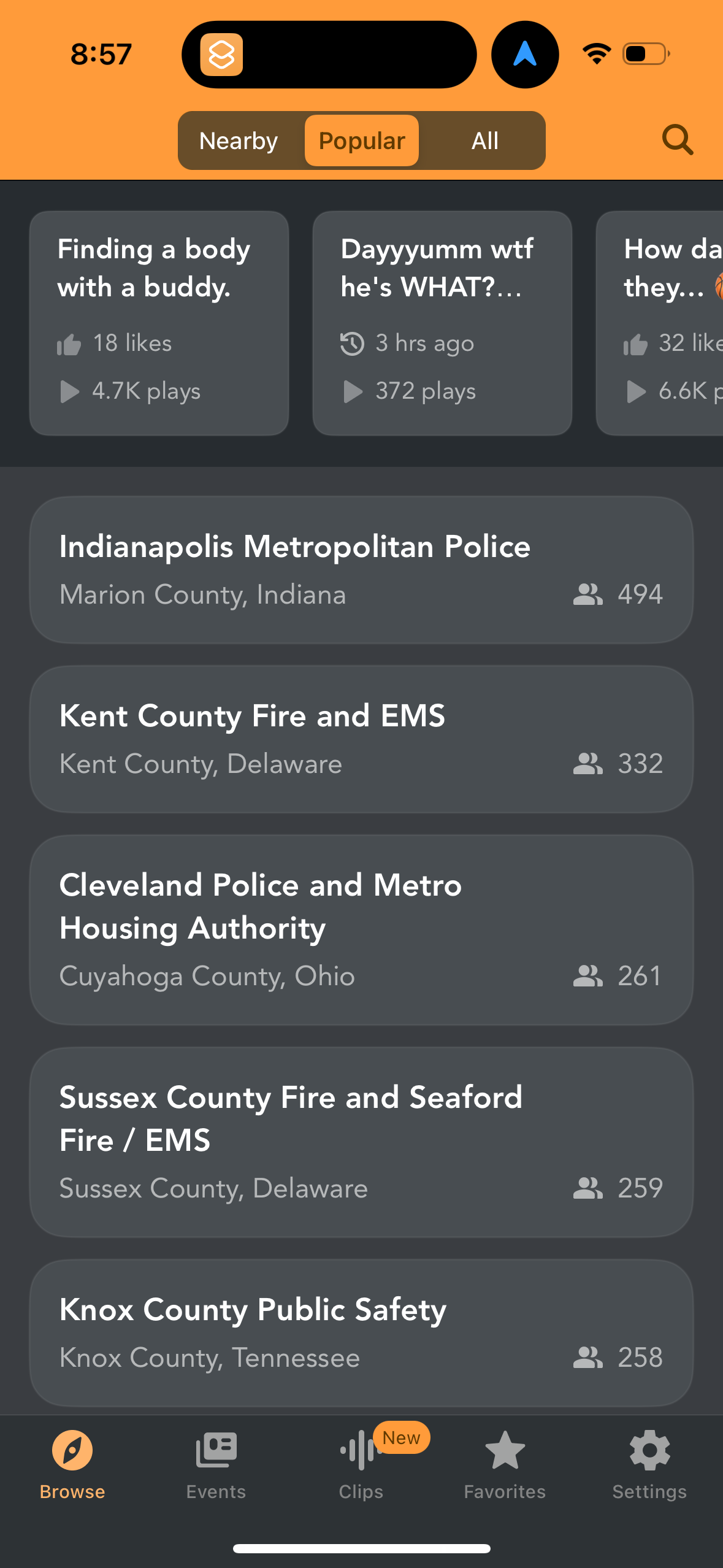 police-radio app screenshot 7