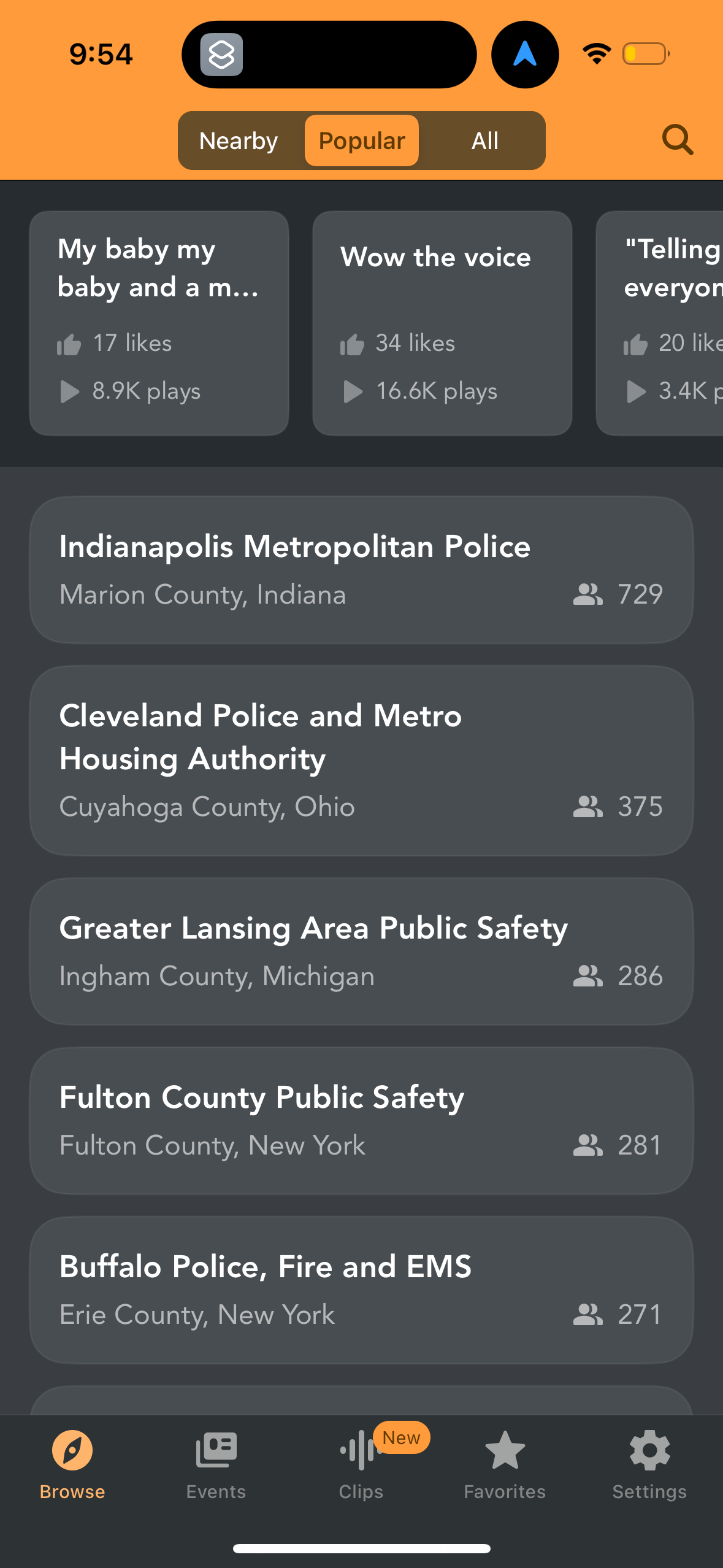 police-radio app screenshot 6
