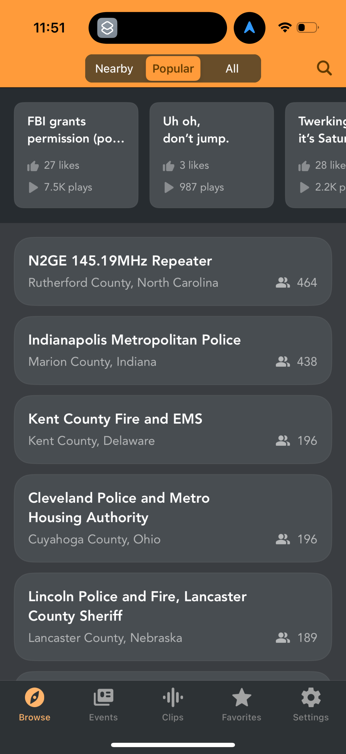 police-radio app screenshot 4
