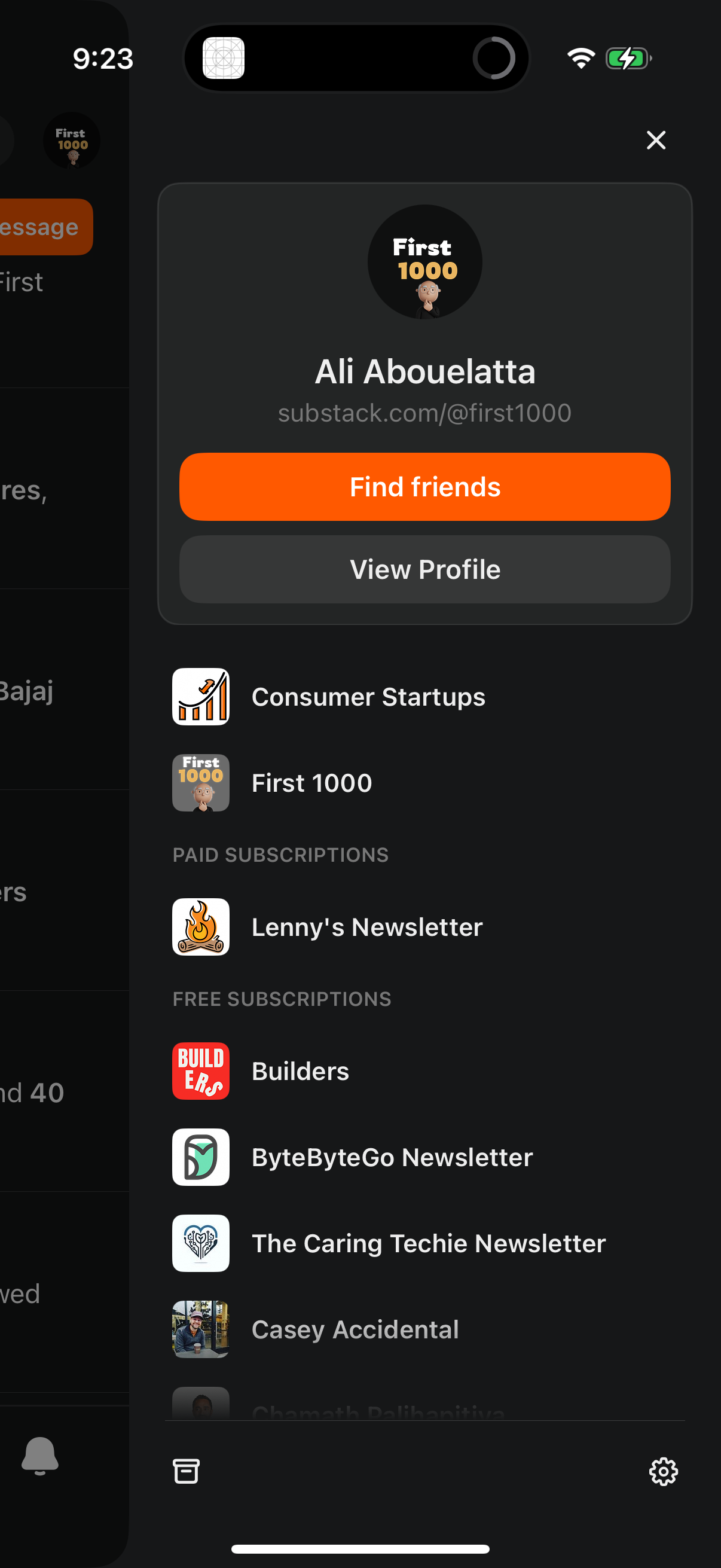 substack app screenshot 12