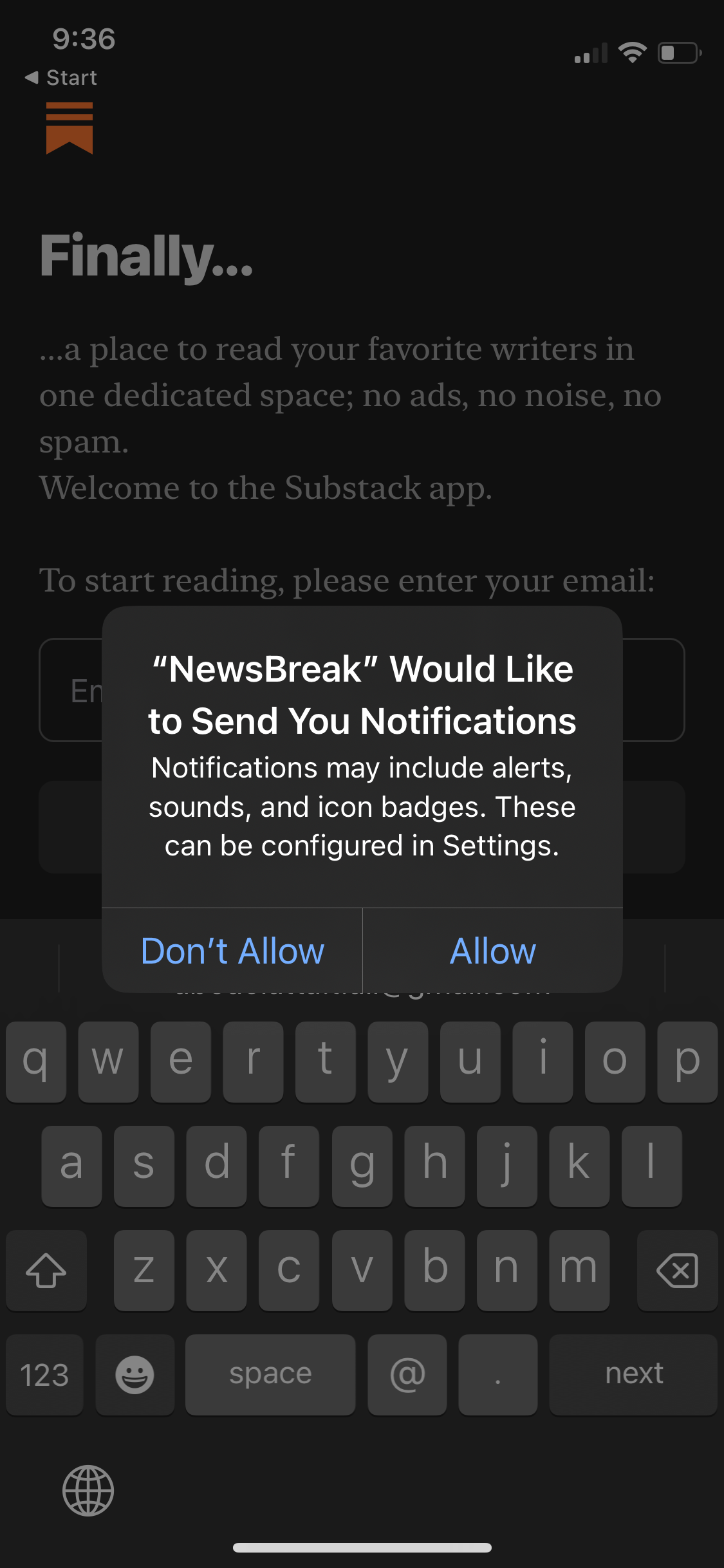 substack app screenshot 47