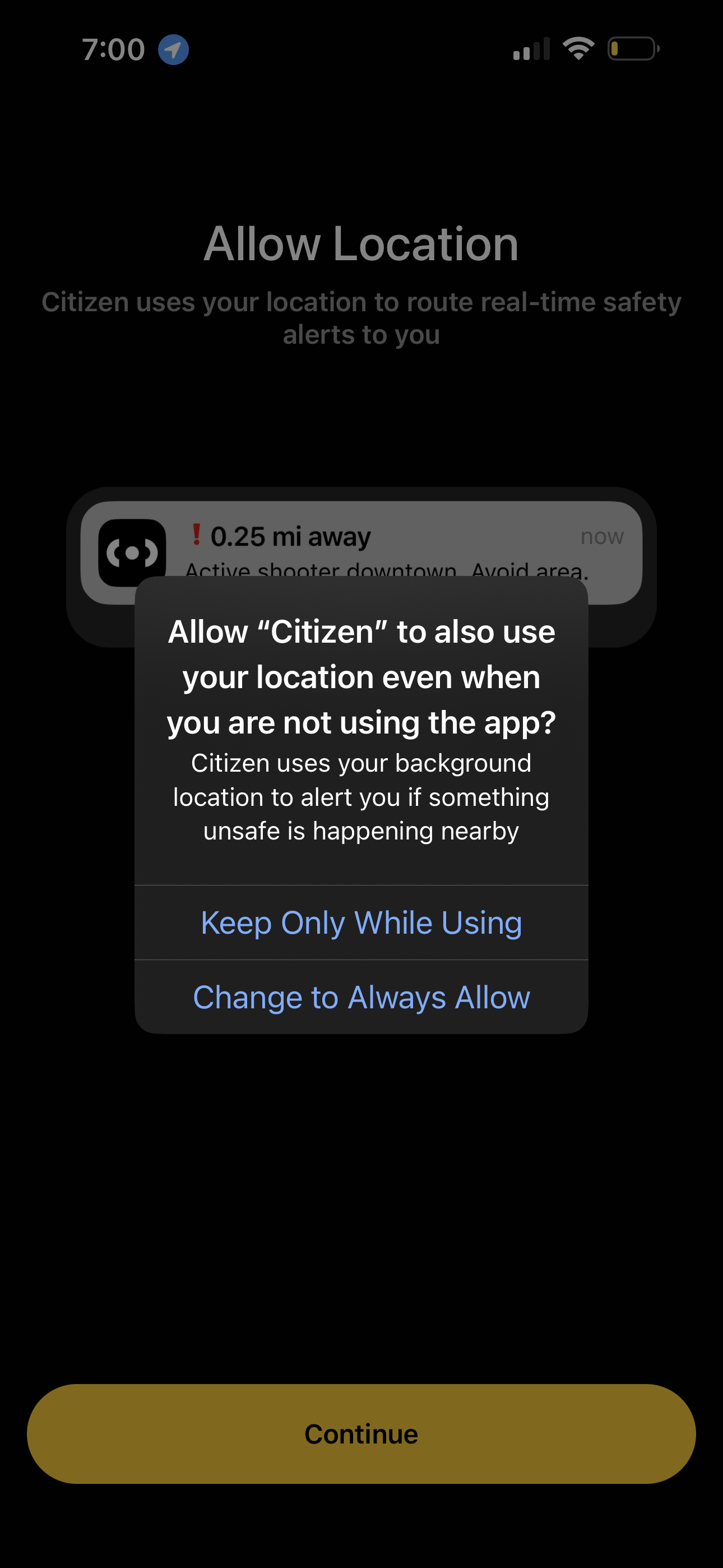 citizen app screenshot 101