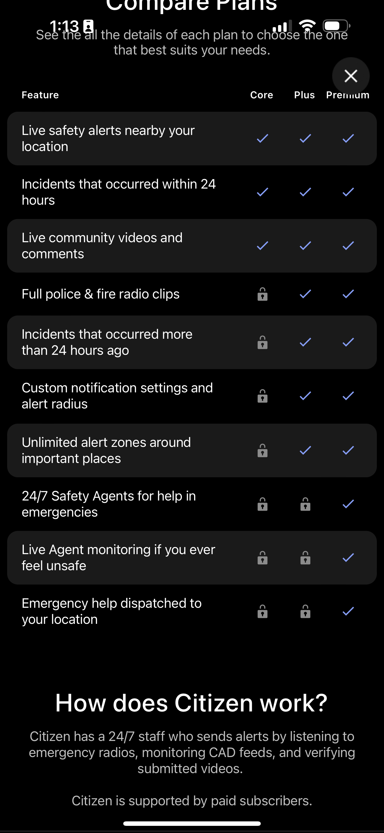 citizen app screenshot 80