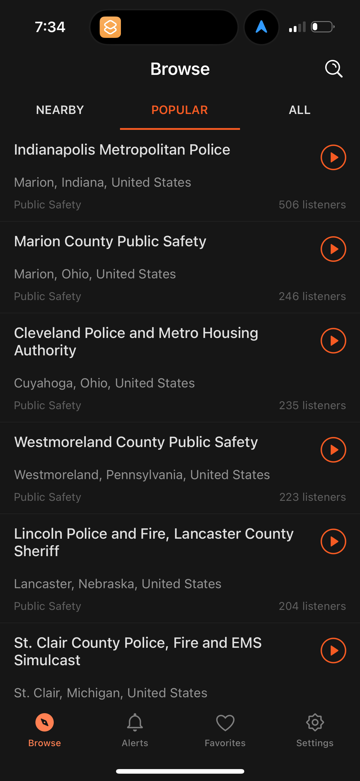 police-scanner app screenshot 18