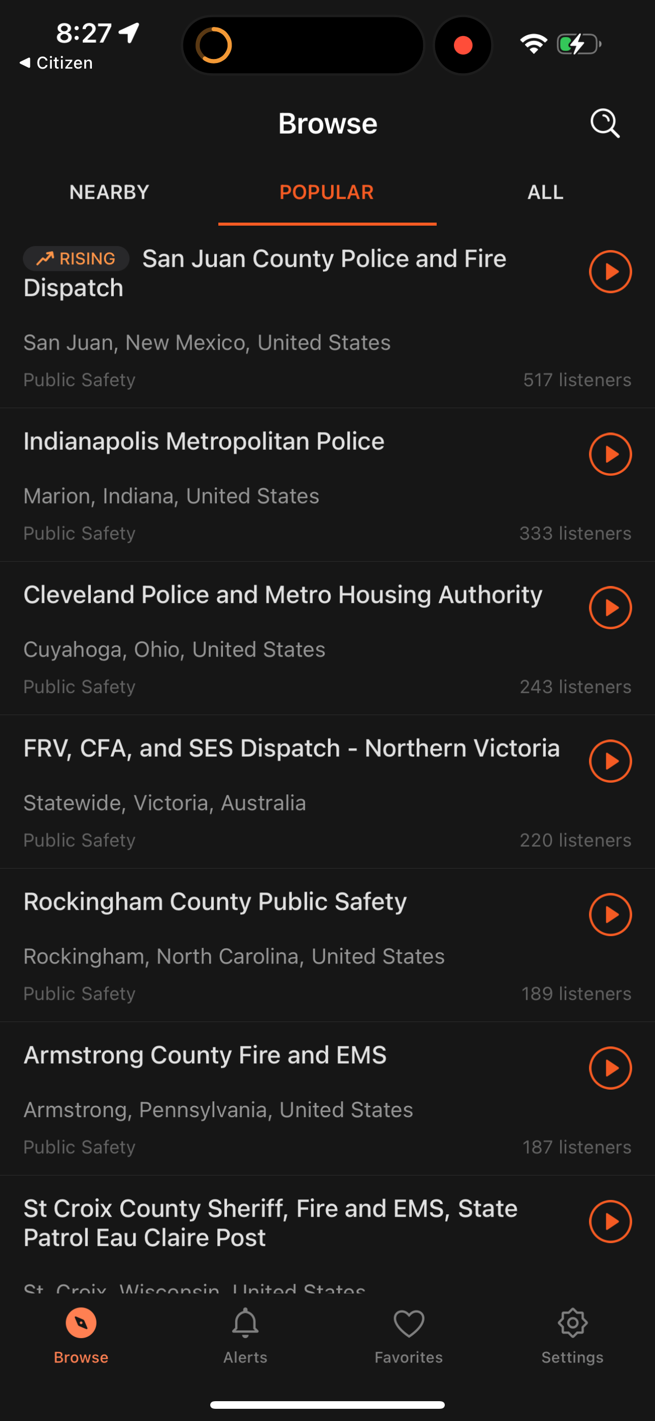 police-scanner app screenshot 33