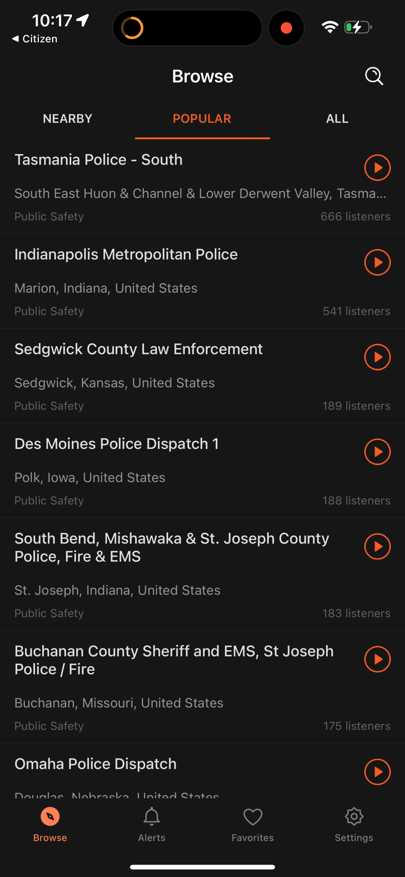 police-scanner app screenshot 32