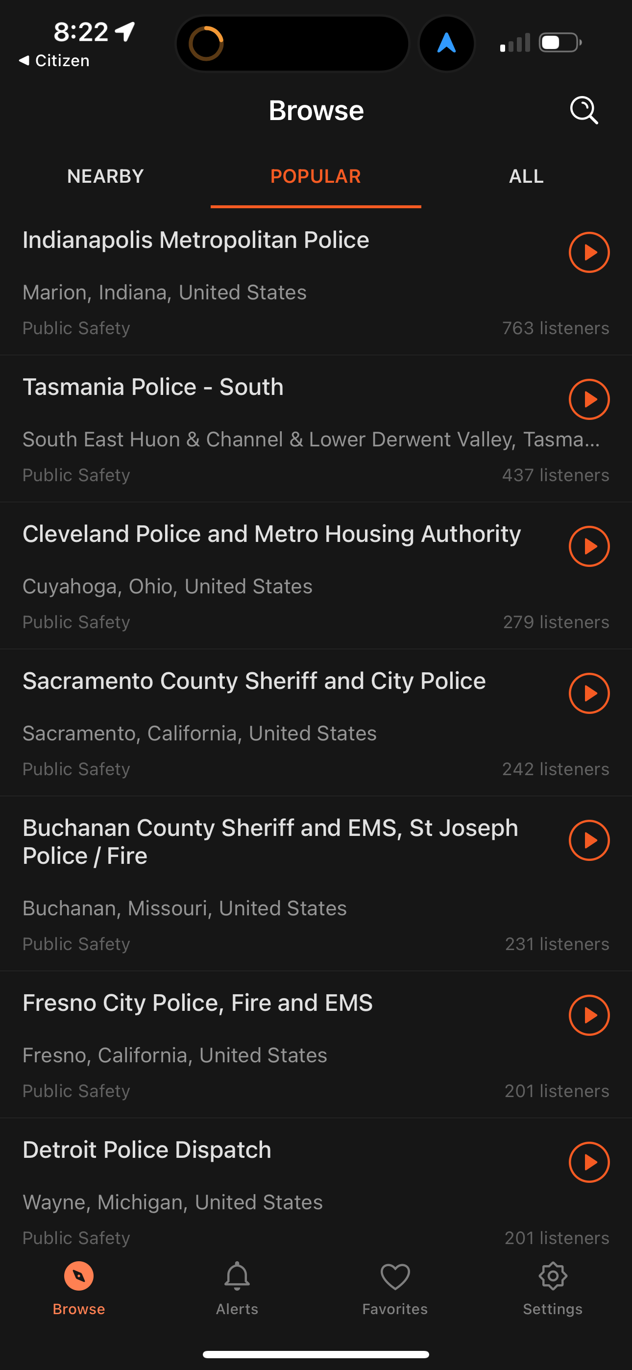 police-scanner app screenshot 30