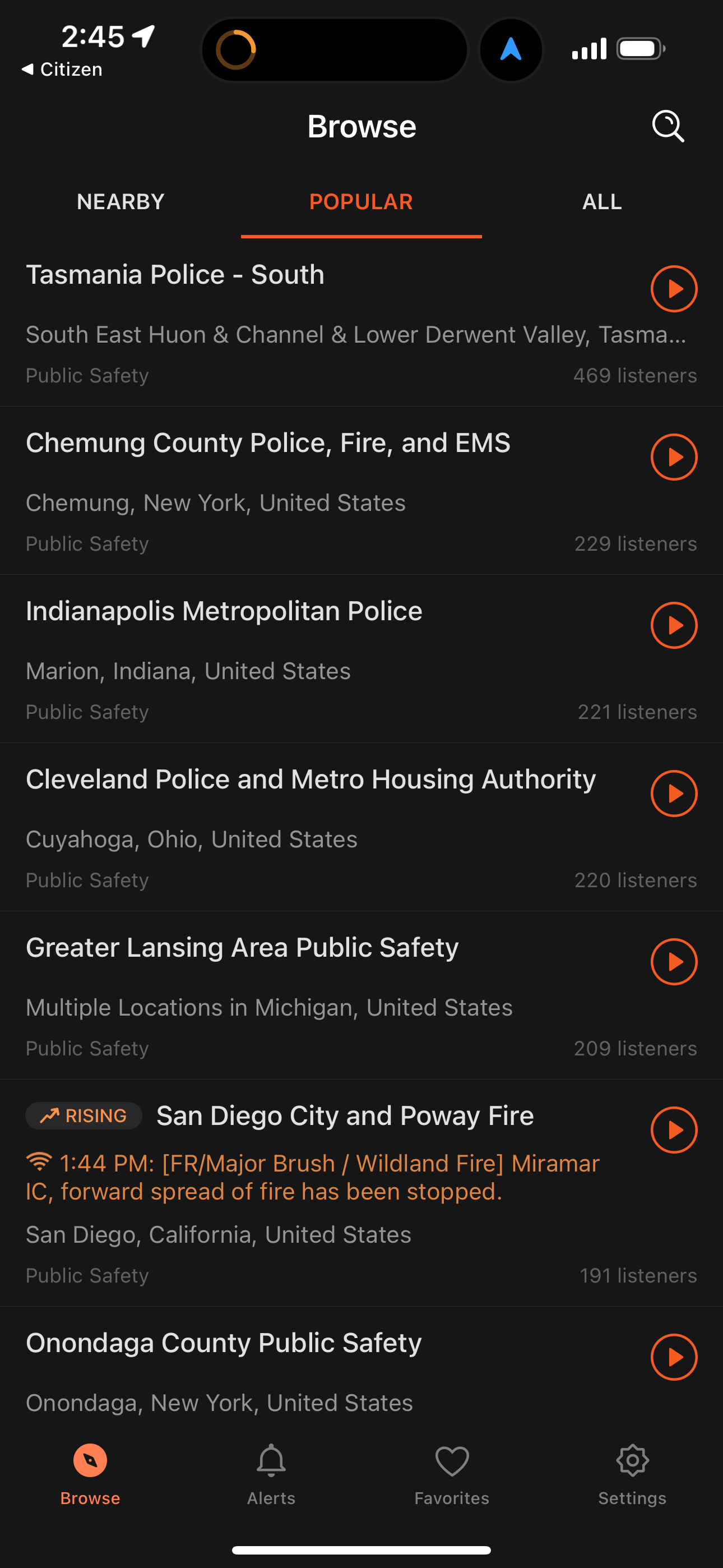 police-scanner app screenshot 29
