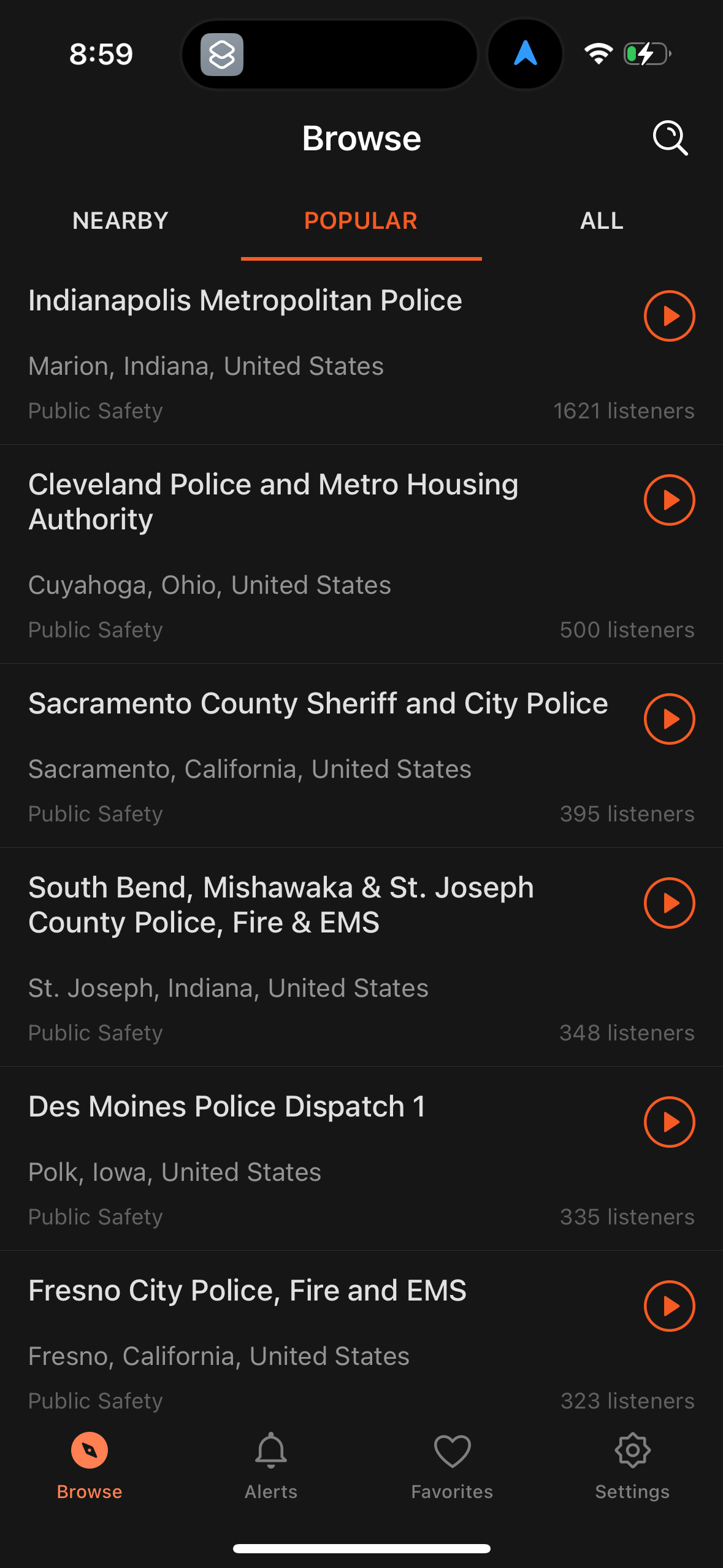 police-scanner app screenshot 22