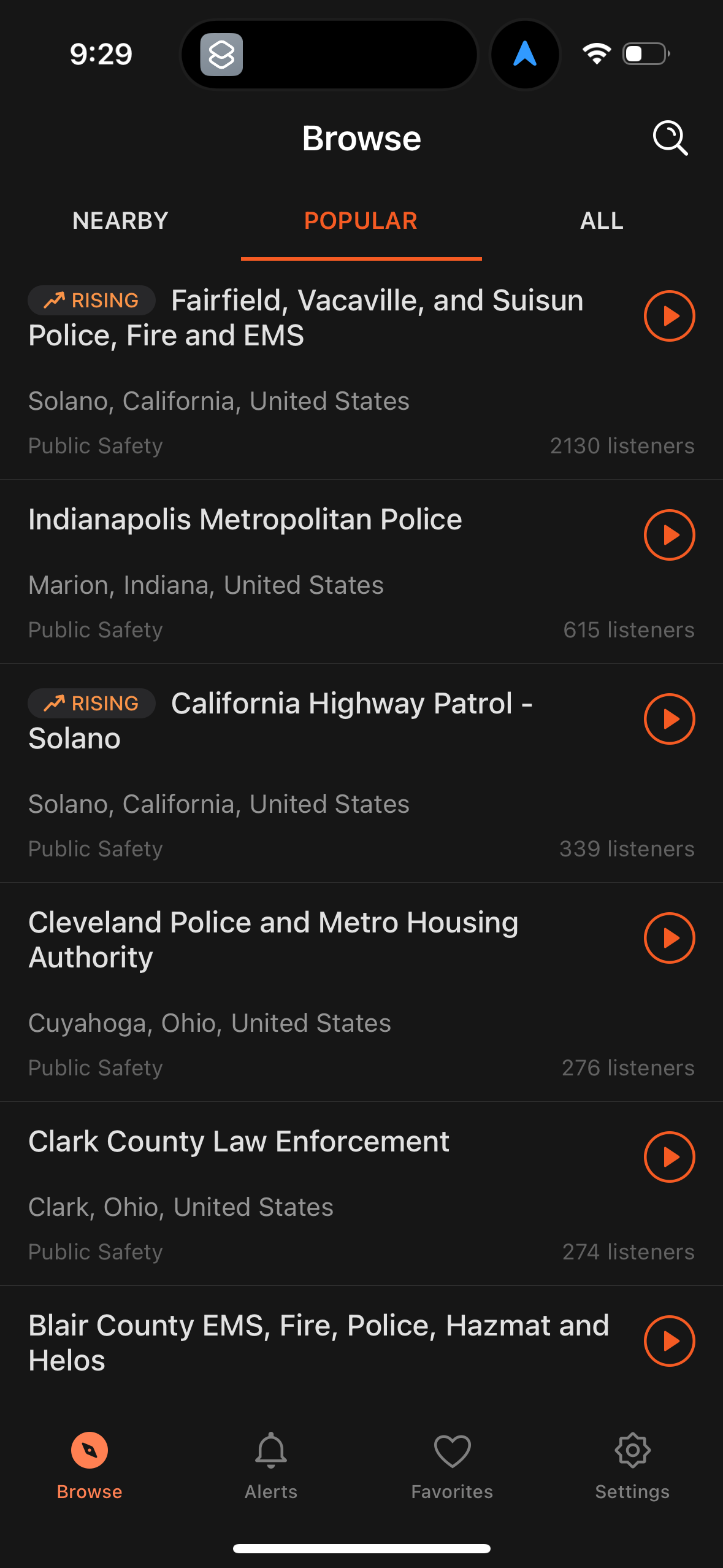 police-scanner app screenshot 20