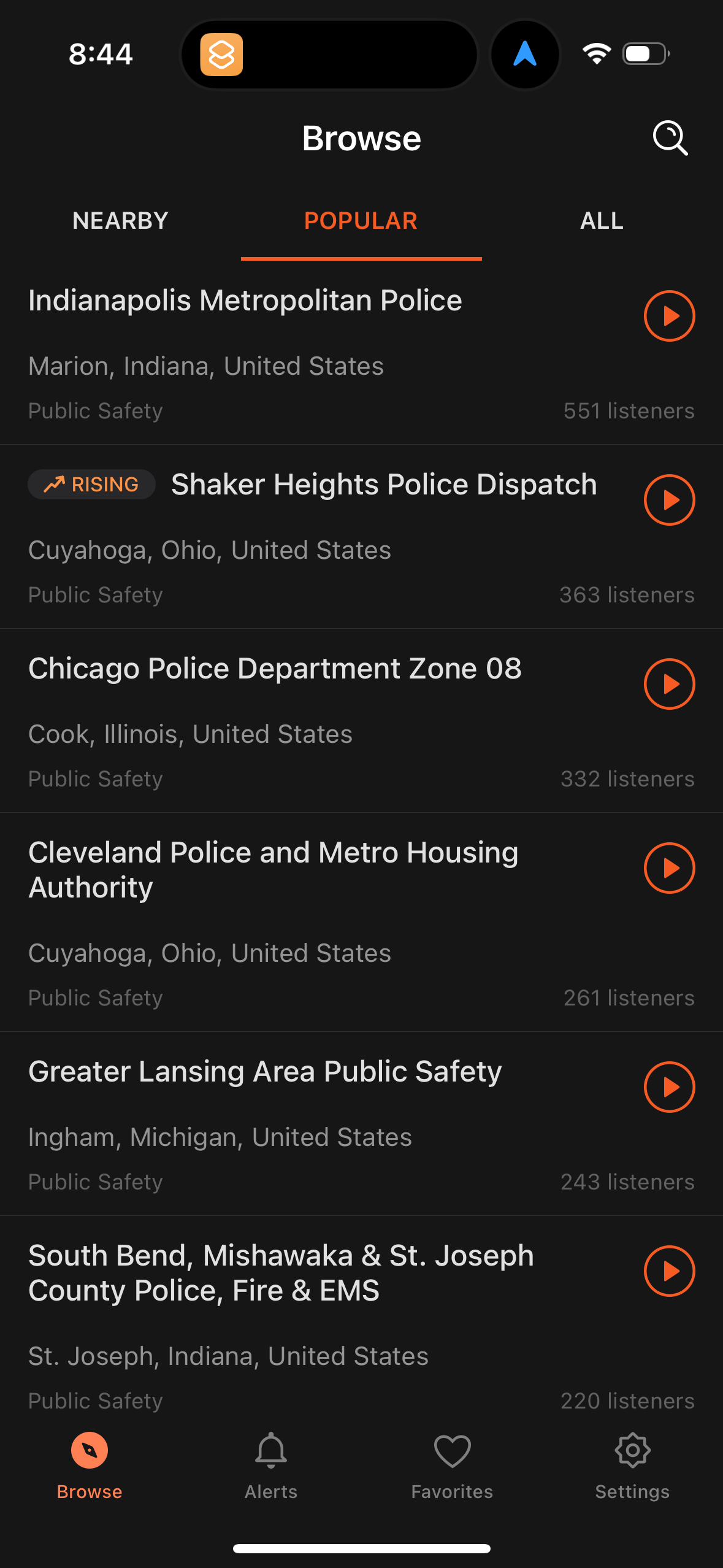 police-scanner app screenshot 19
