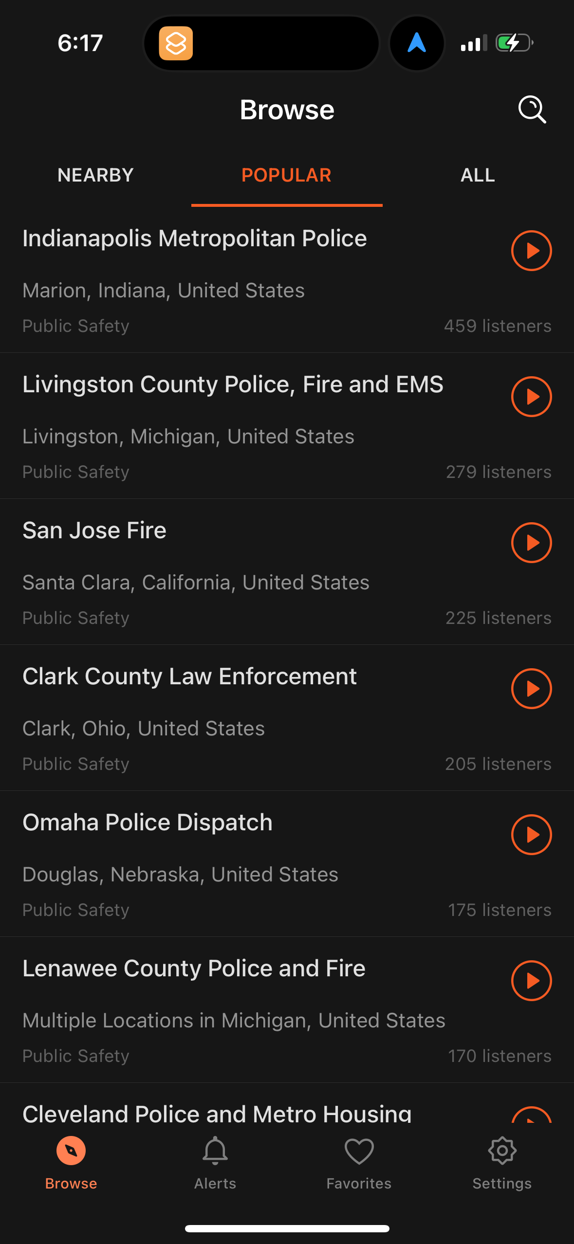 police-scanner app screenshot 13