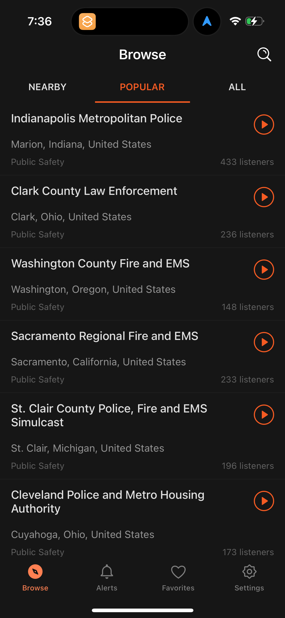 police-scanner app screenshot 12