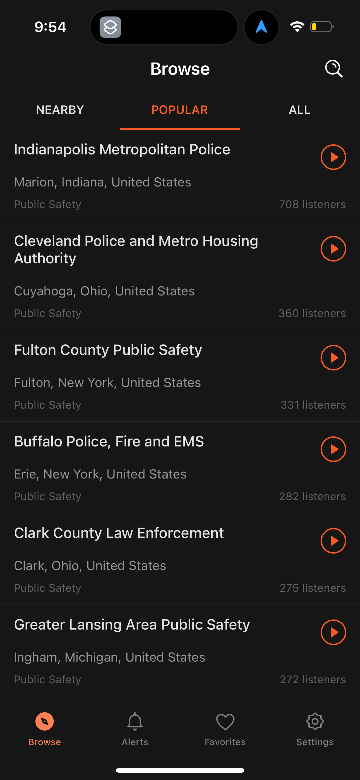 police-scanner app screenshot 10