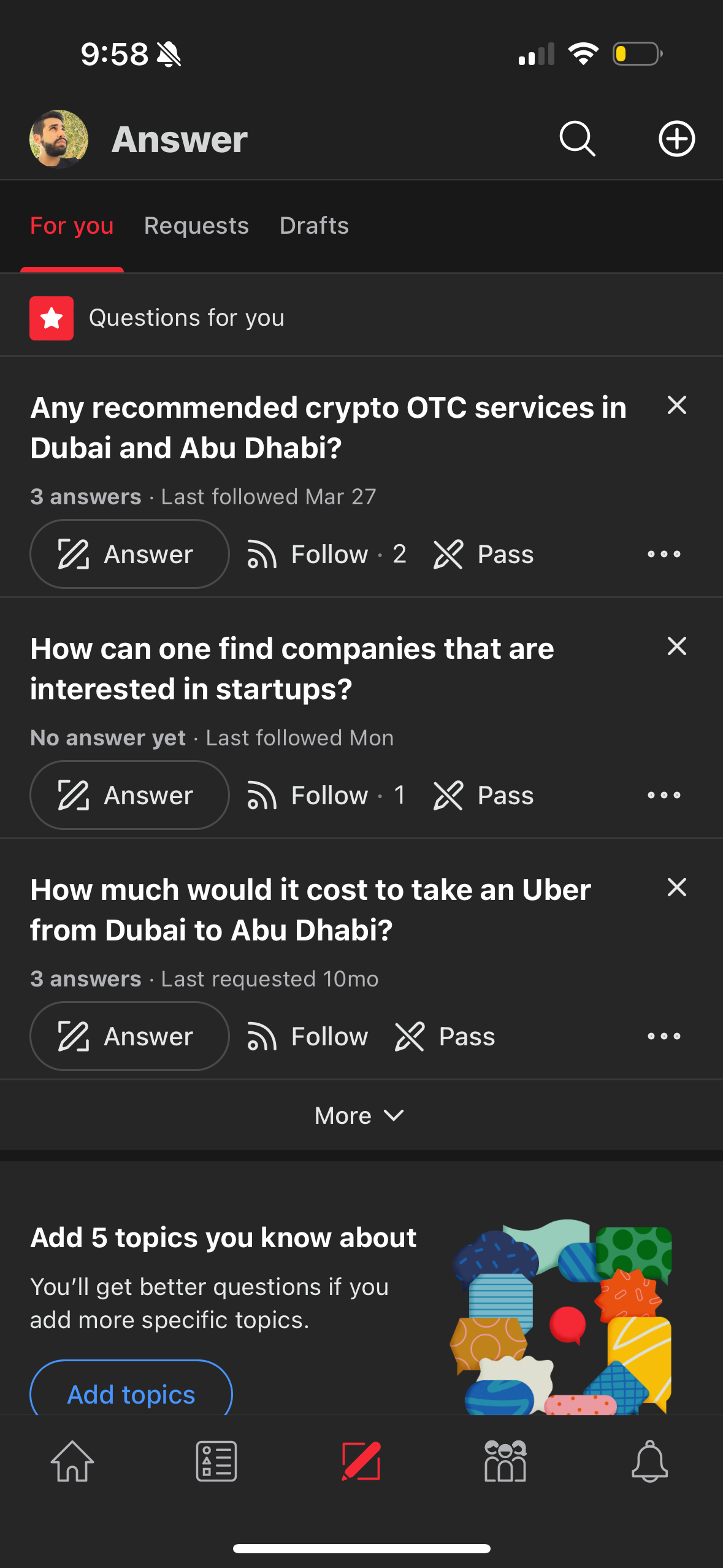 quora app screenshot 12