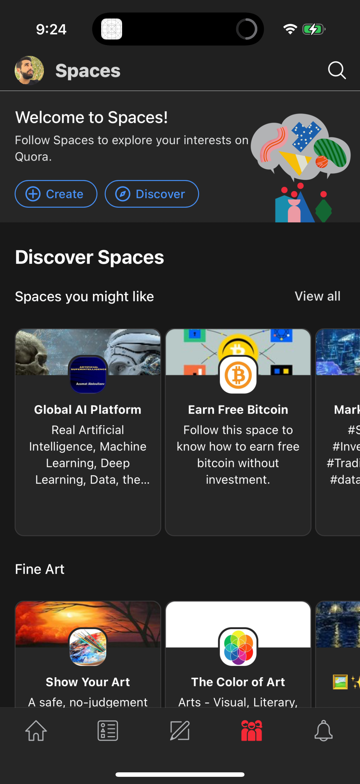quora app screenshot 6