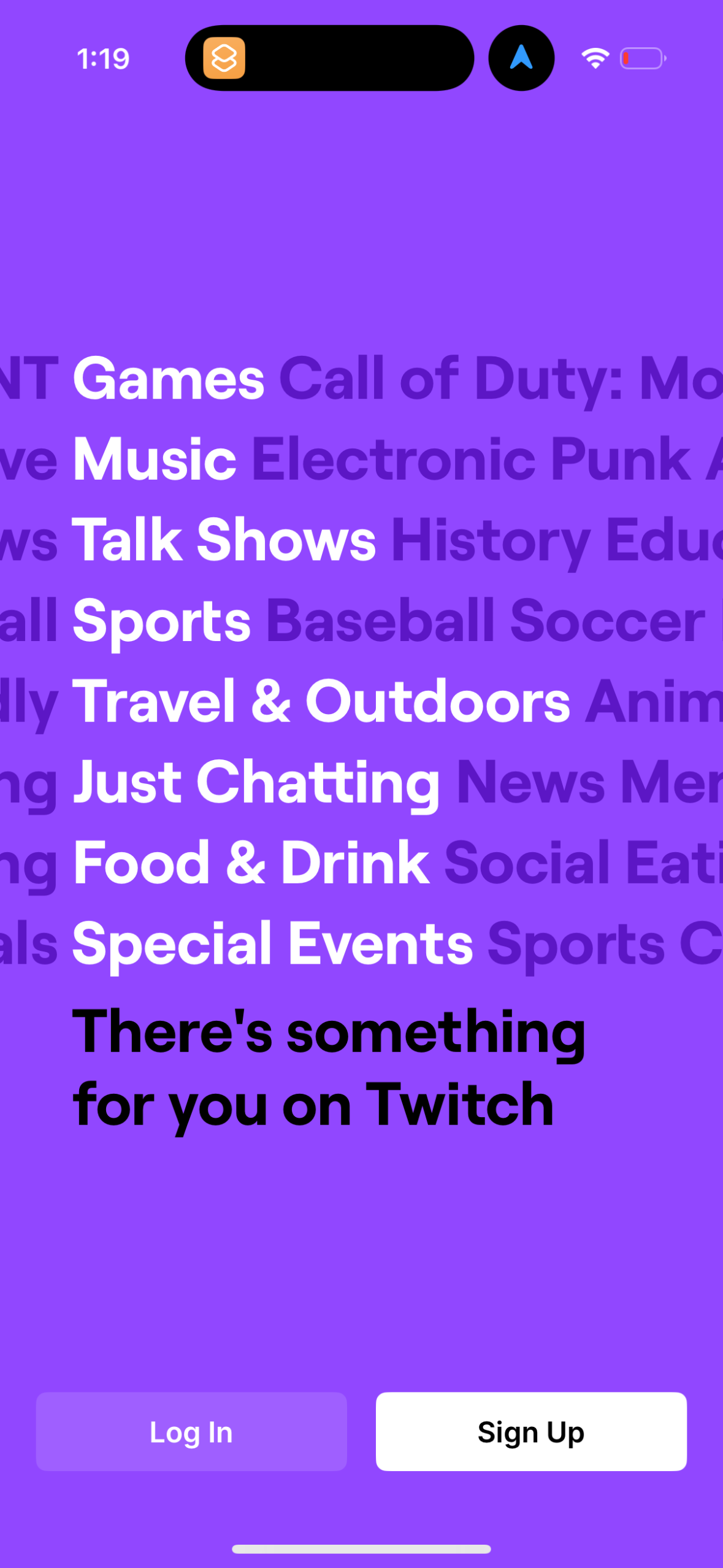 twitch app screenshot 5