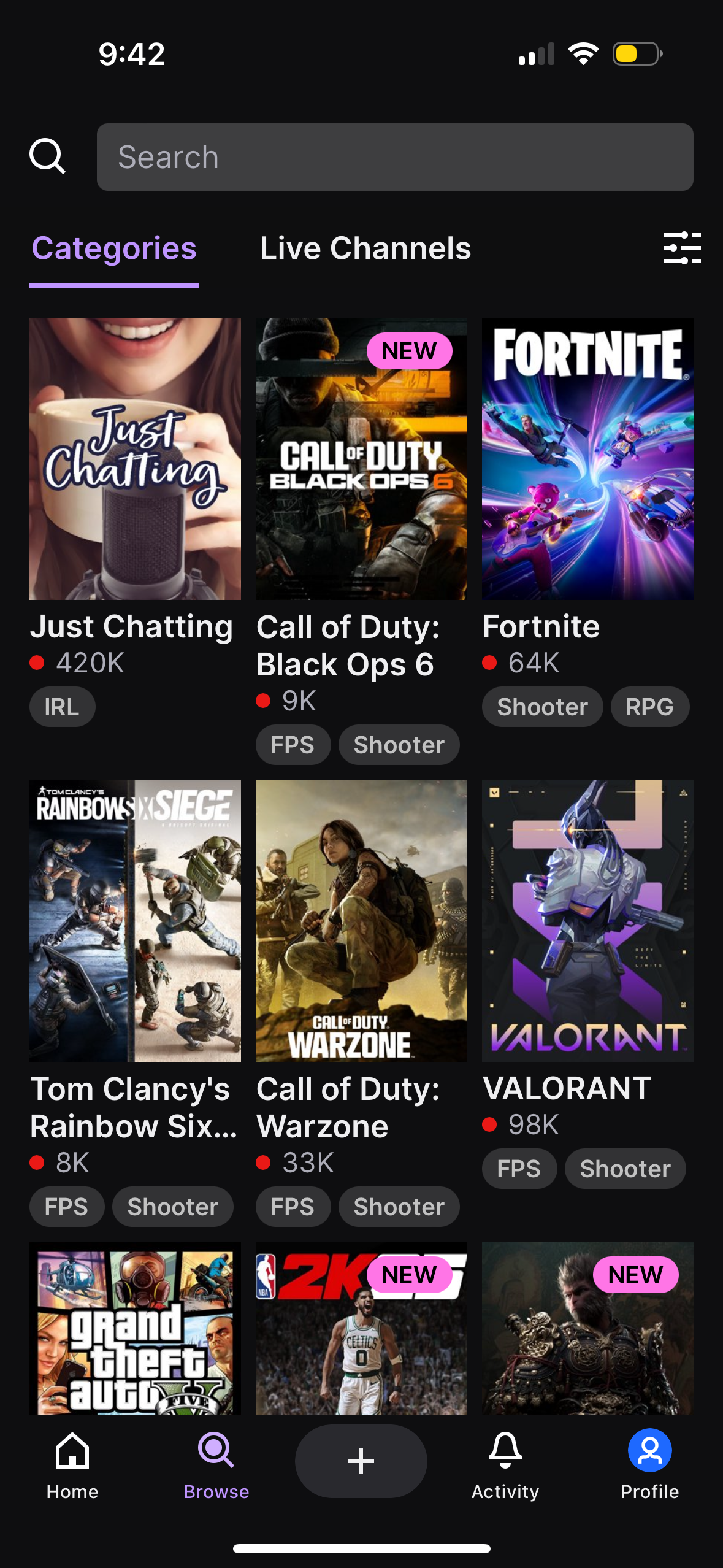 twitch app screenshot 10