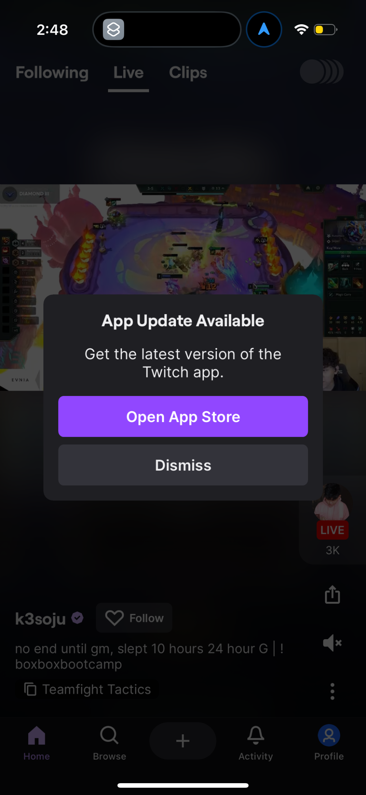 twitch app screenshot 6