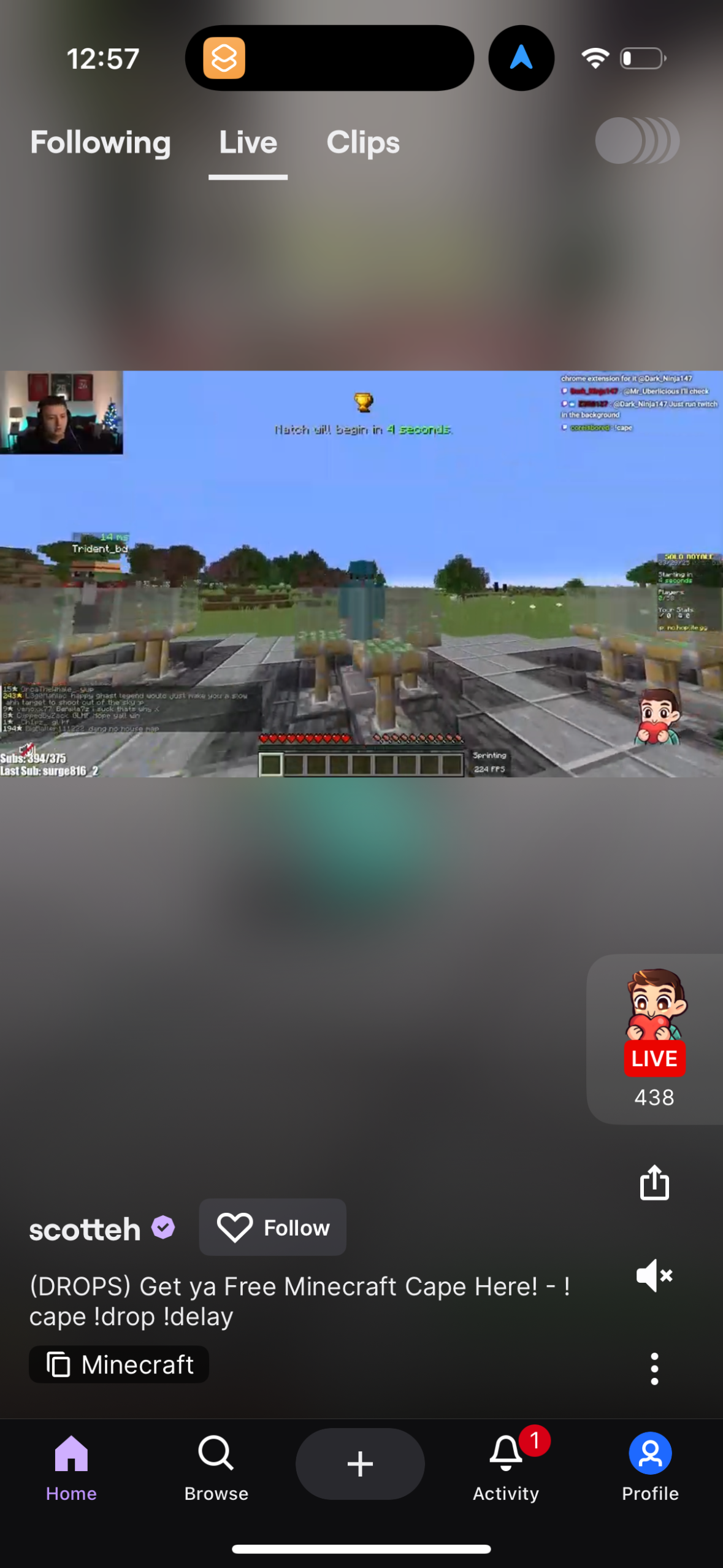 twitch app screenshot 4