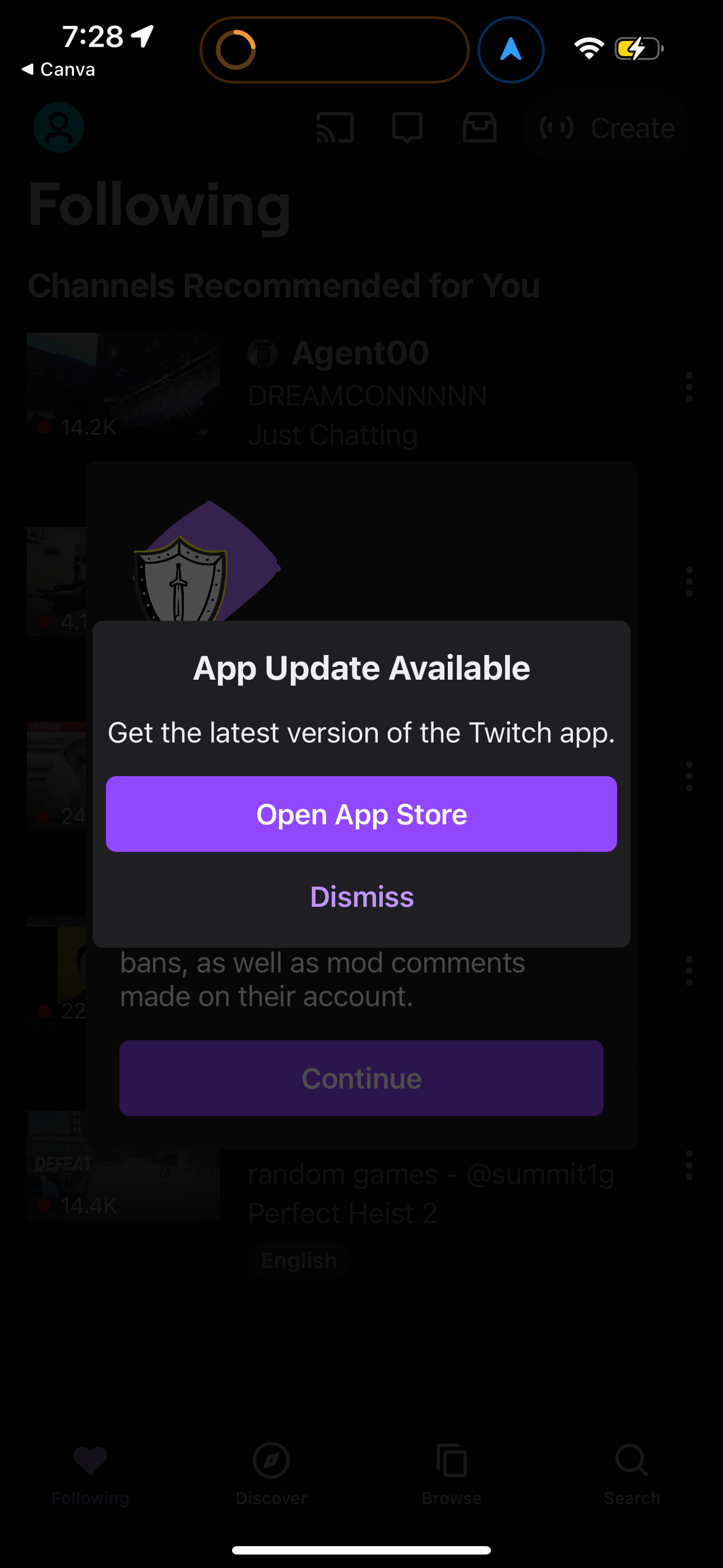 twitch app screenshot 20